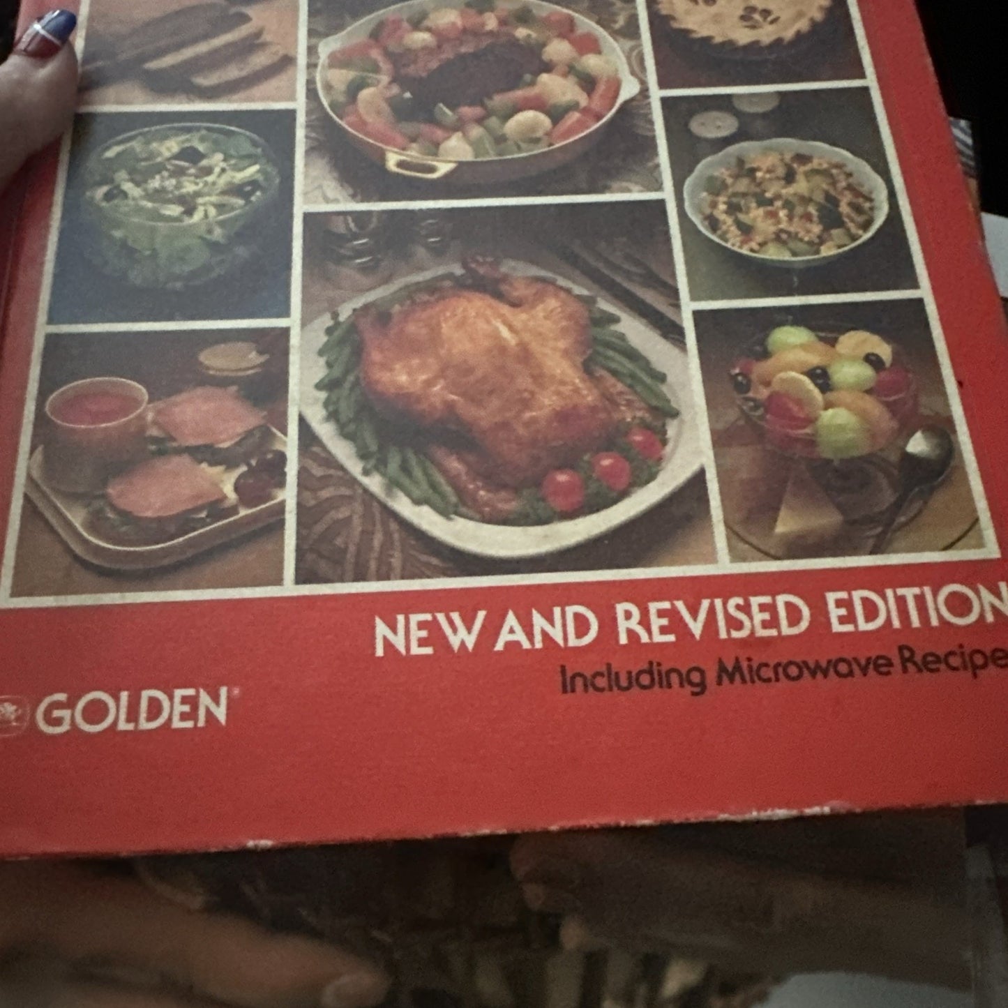Betty Crocker COOKBOOK New and Revised Edition 1978 Recipes Cook Hard Cover