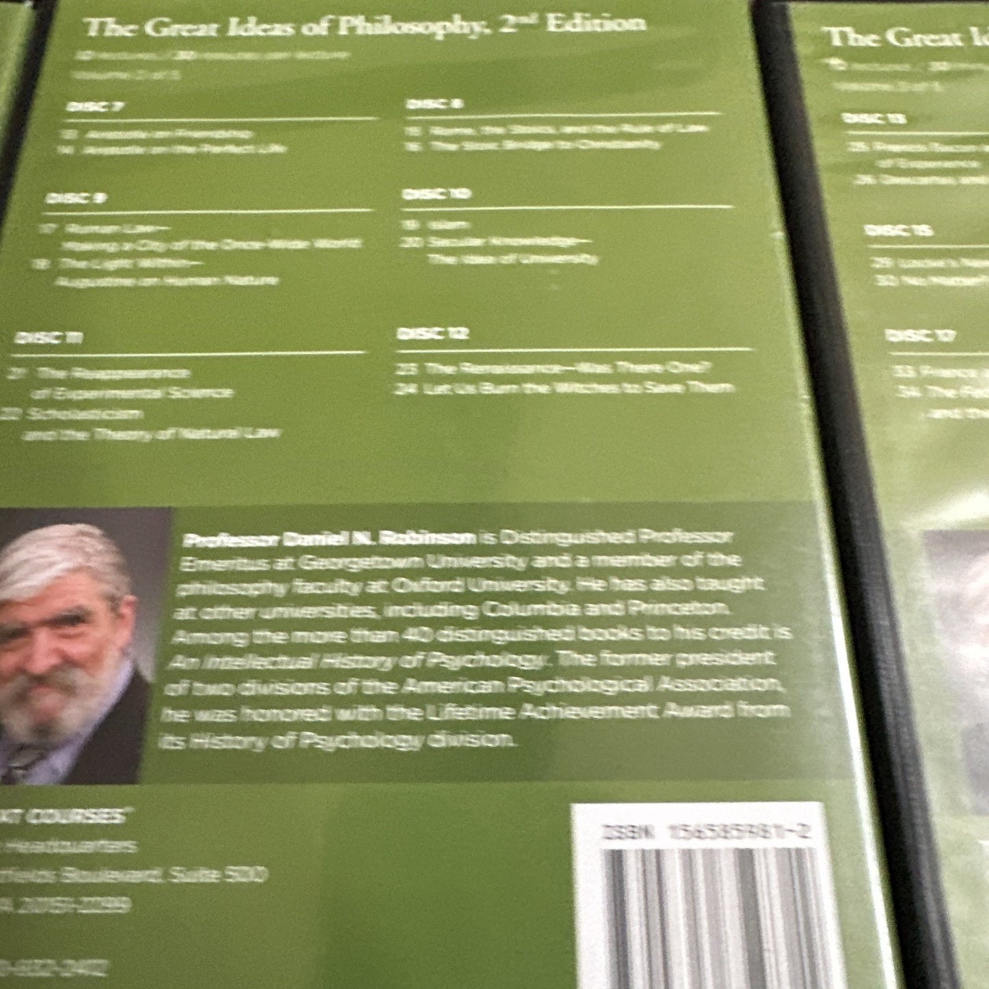 Great Courses Great Ideas of Philosophy 2nd Ed. Volumes 1-5, 30 CDs + Guidebook