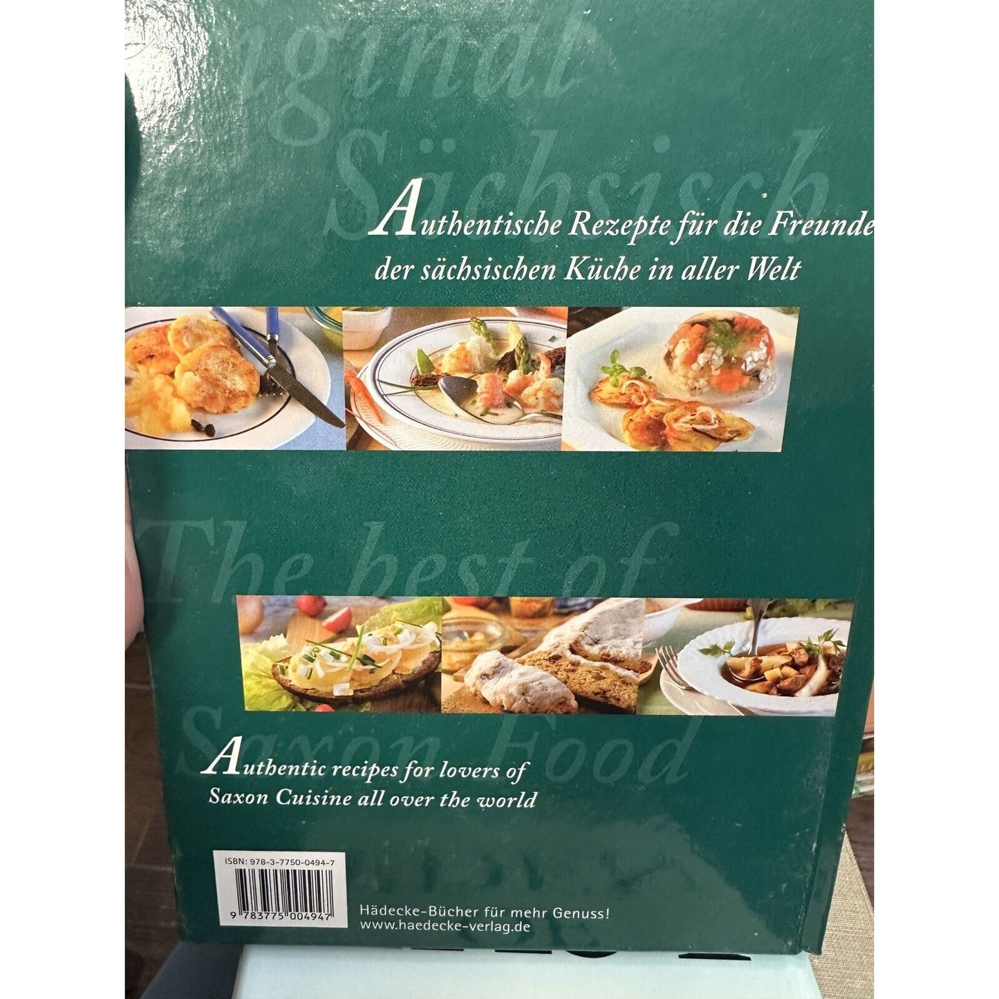 Original Sächsisch - The Best of Saxonian Food - Hardcover Reinhard Lämmel