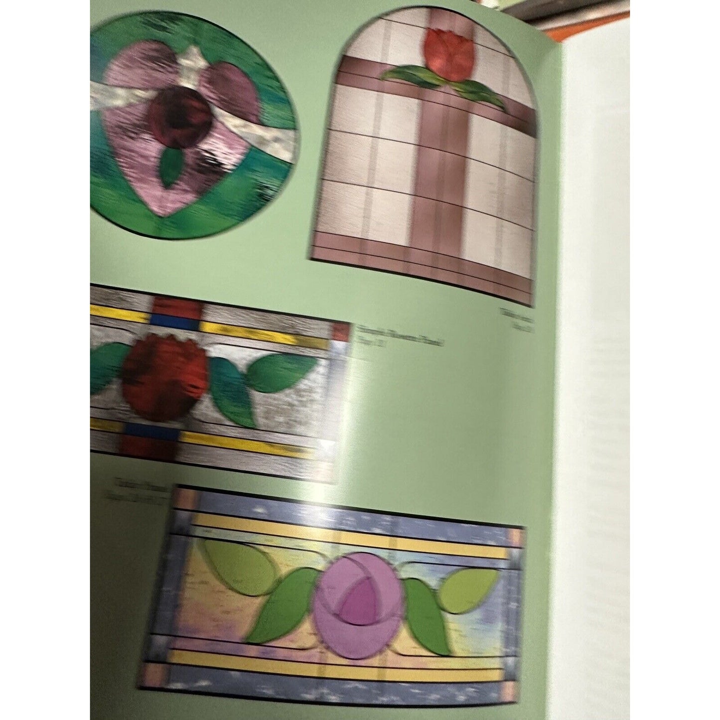 WELCOME HOME By Leslie Gibbs & Laura Tayne Stain-glass Book