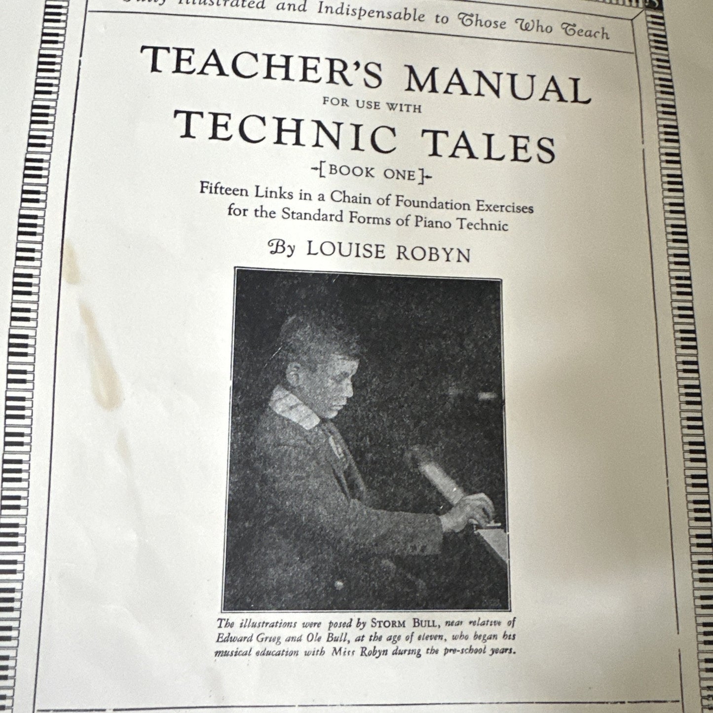Technic Tales Book 2 for the Child at the Piano Lessons by Louise Robyn Lot of 2