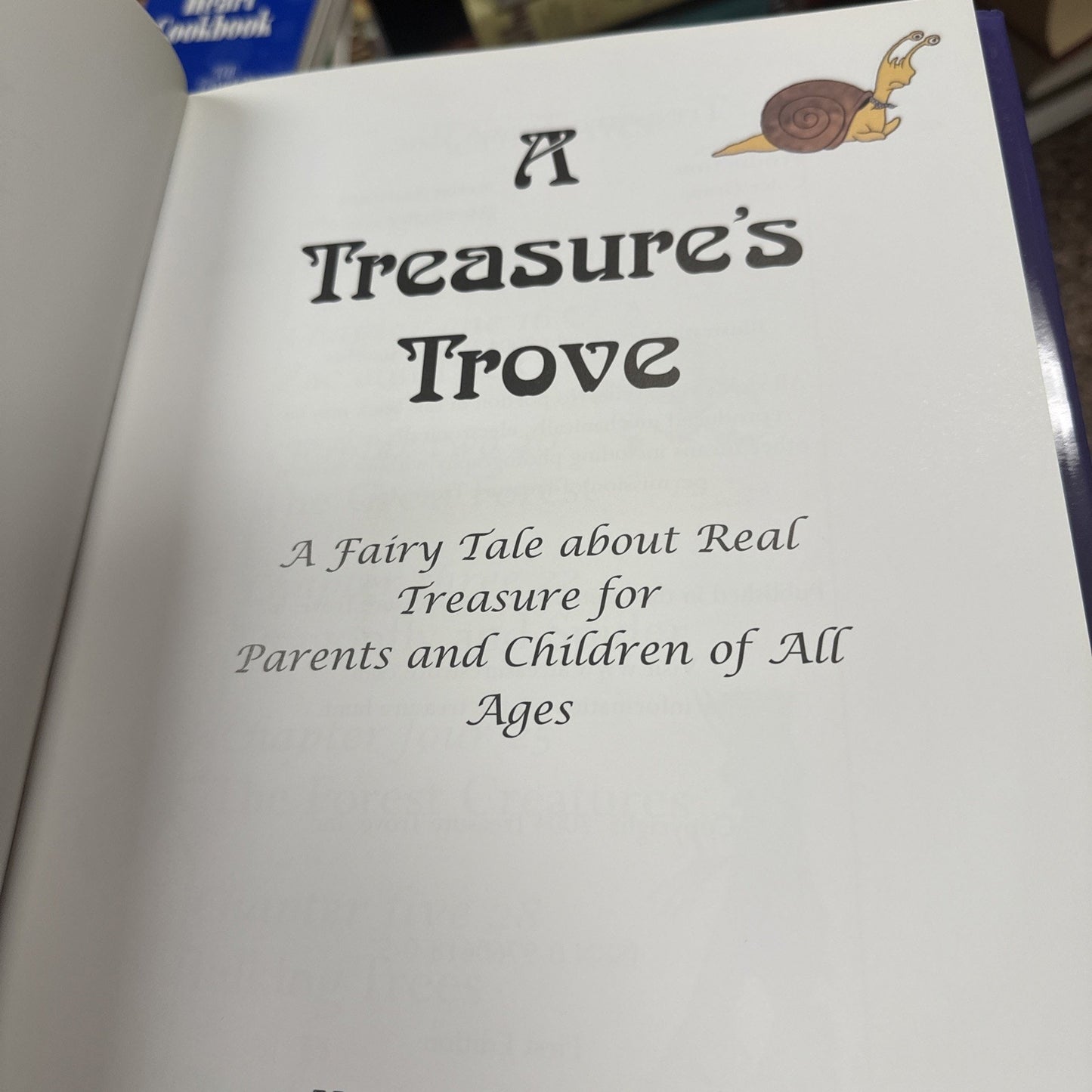 A Treasure's Trove: A Fairy Tale About Real Treasure For Parents And Children O,