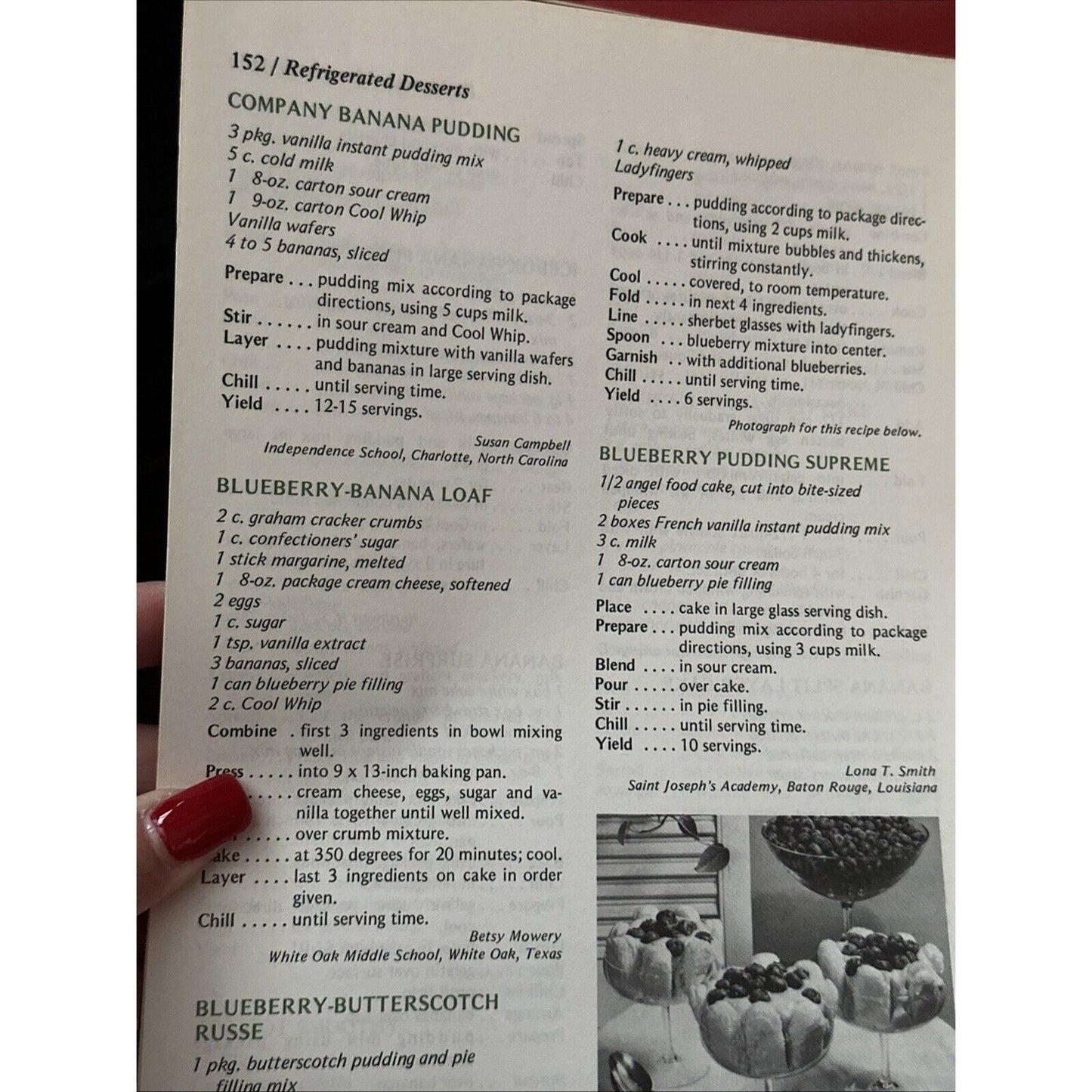 Deserts Favorite Recipes Of Home Economics Teachers