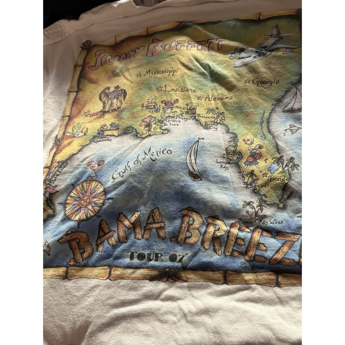 Caribbean Soul Jimmy Buffett Vintage Tshirts Lot of 10 - USED XL