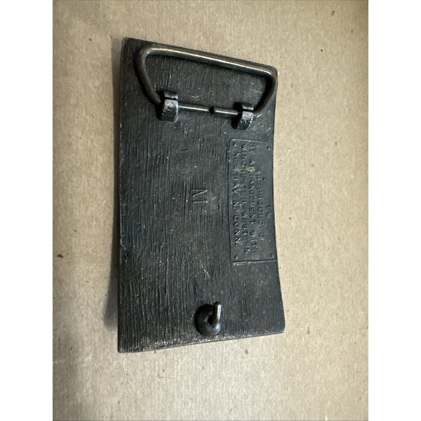 Winchester Belt Buckle Repeating Arms New Hampshire Conn