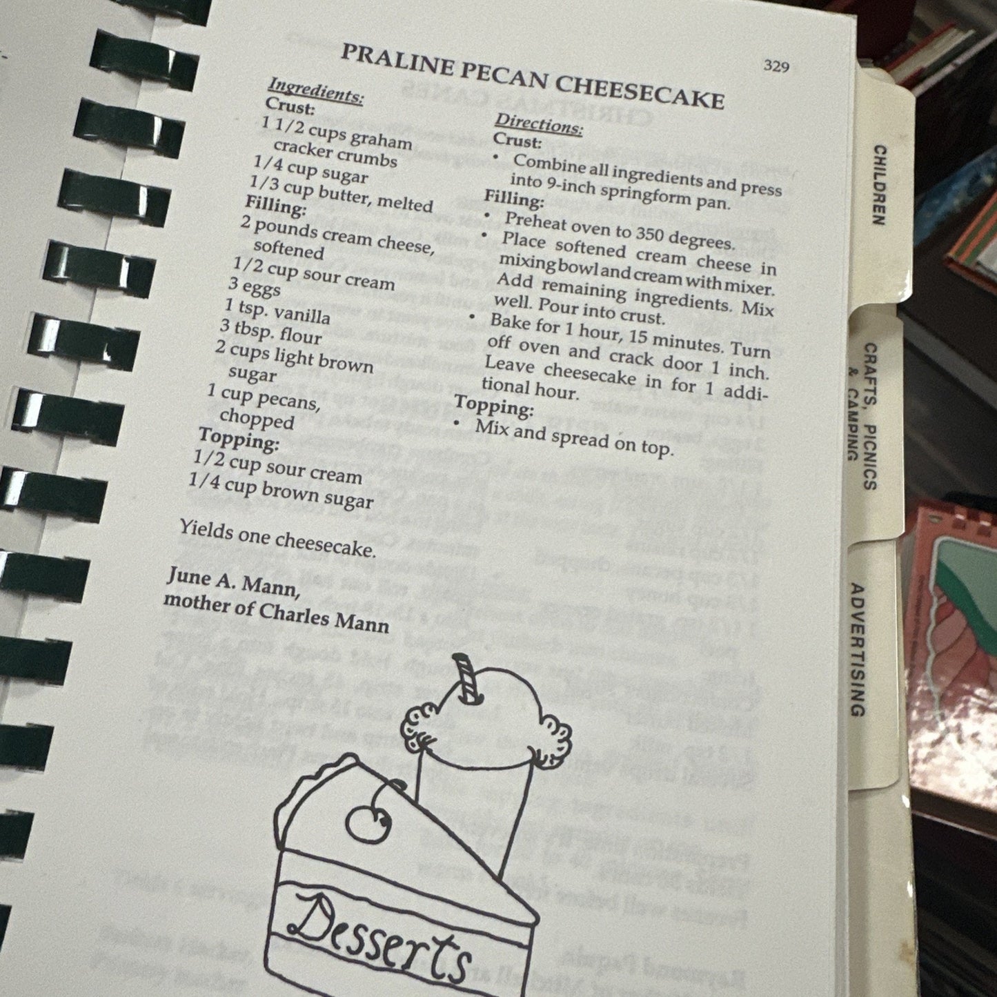 Post Oak School Cookbook 1996 Houston TX Texas