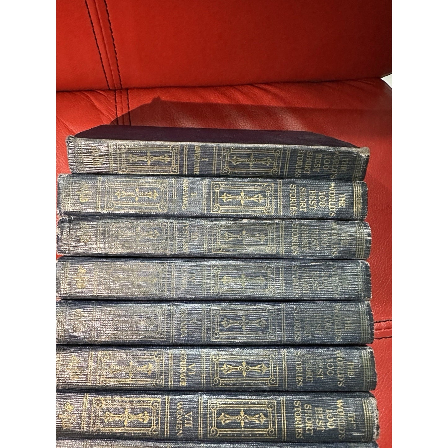 The Worlds One Hundred Best Short Stories Funk & Wagnals 1927 10 Books Like New
