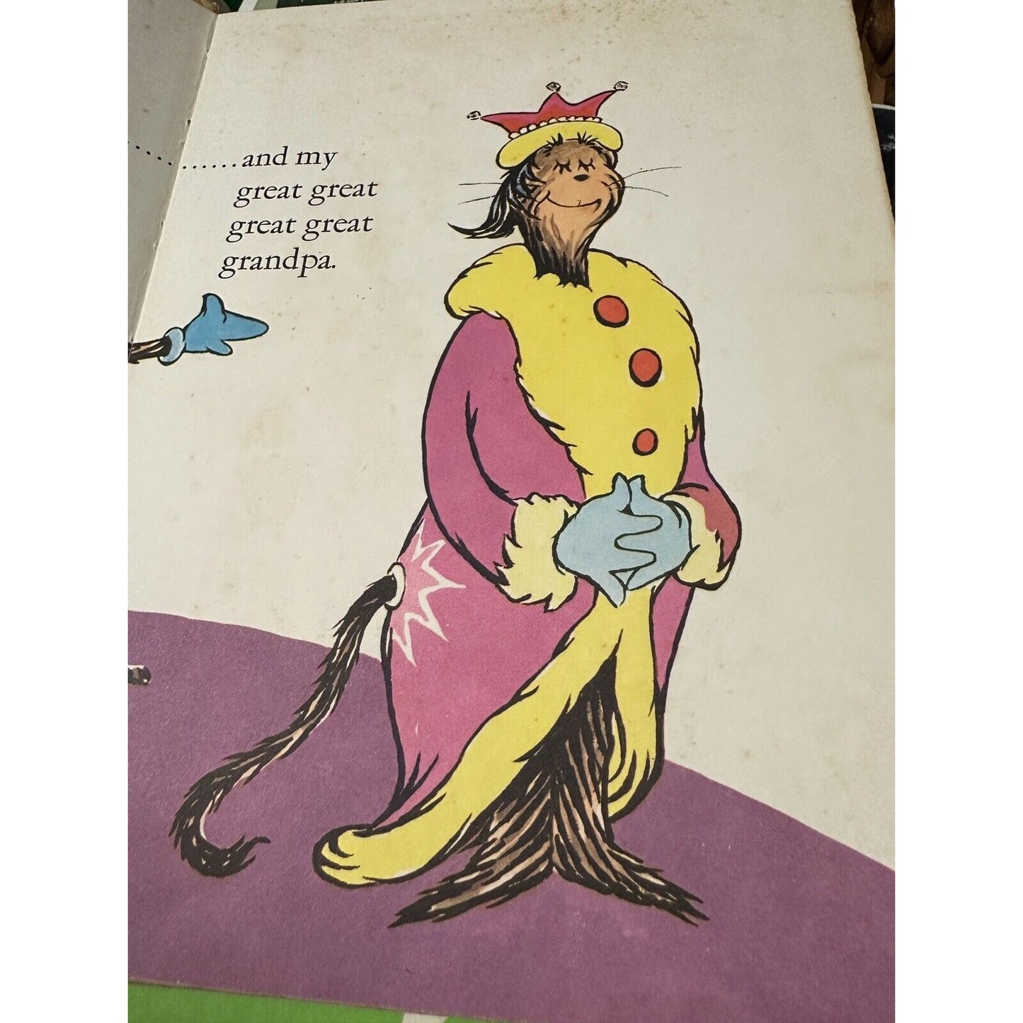 I Can Lick 30 Tigers Today! Dr Seuss Original 1969 Edition Hardcover Book