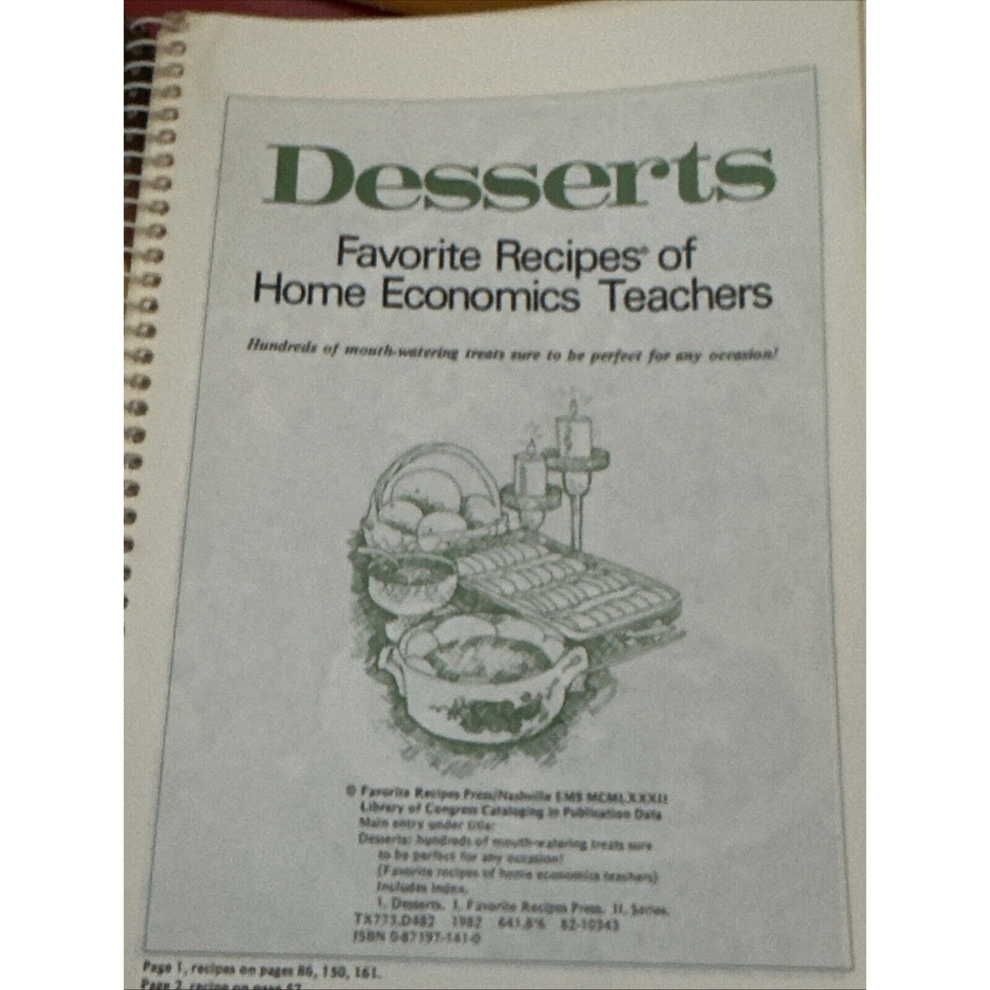 Deserts Favorite Recipes Of Home Economics Teachers
