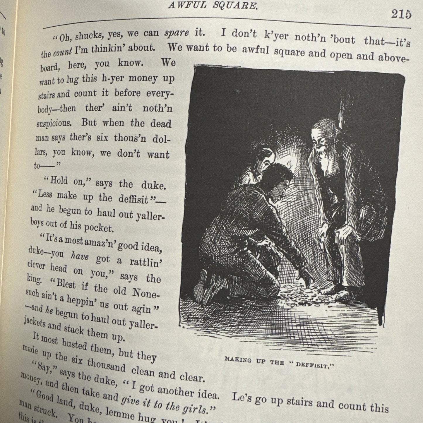 Adventures of Huckleberry Finn ~ The Southern Classics Library Edition Leather