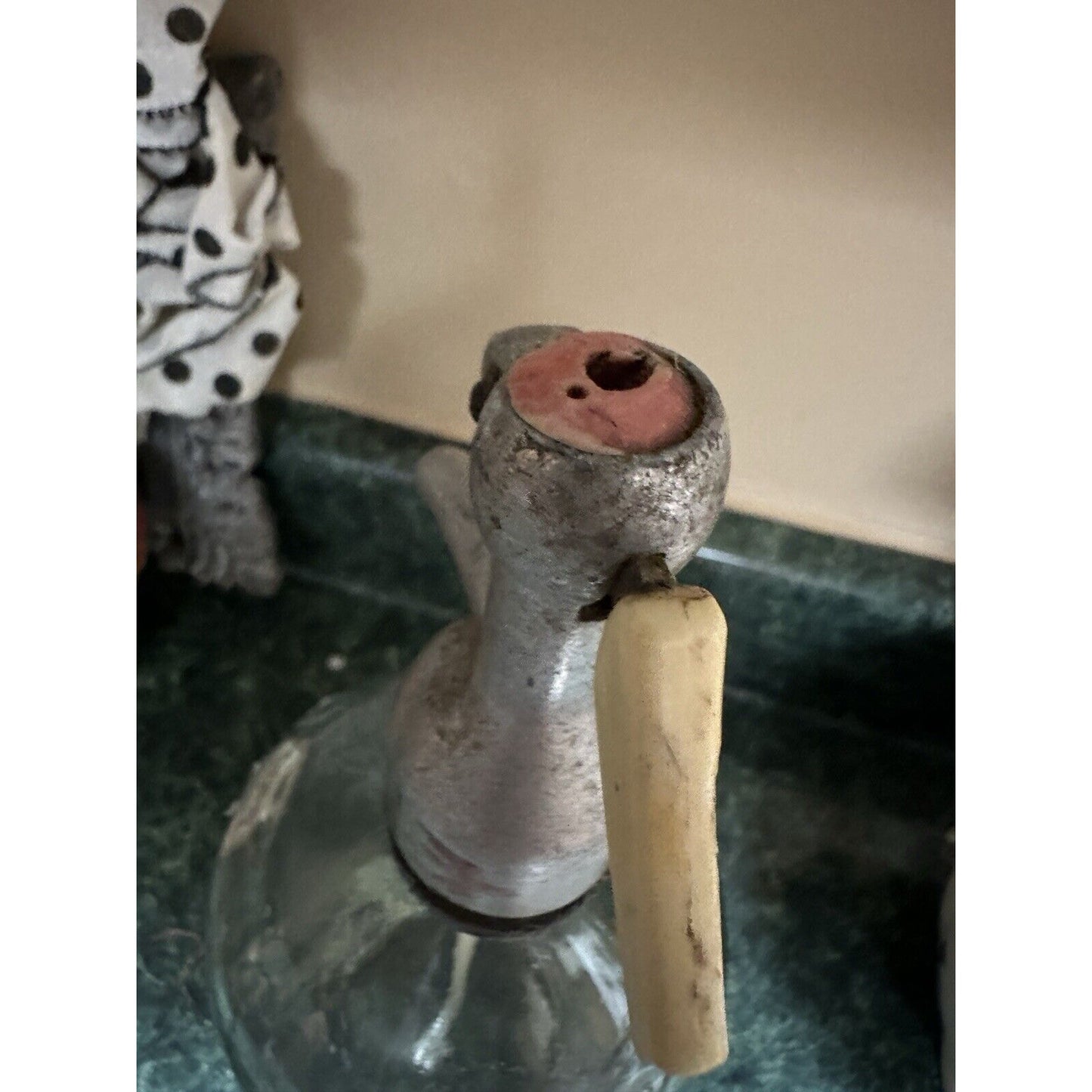 Antique Vintage Glass Seltzer Bottle