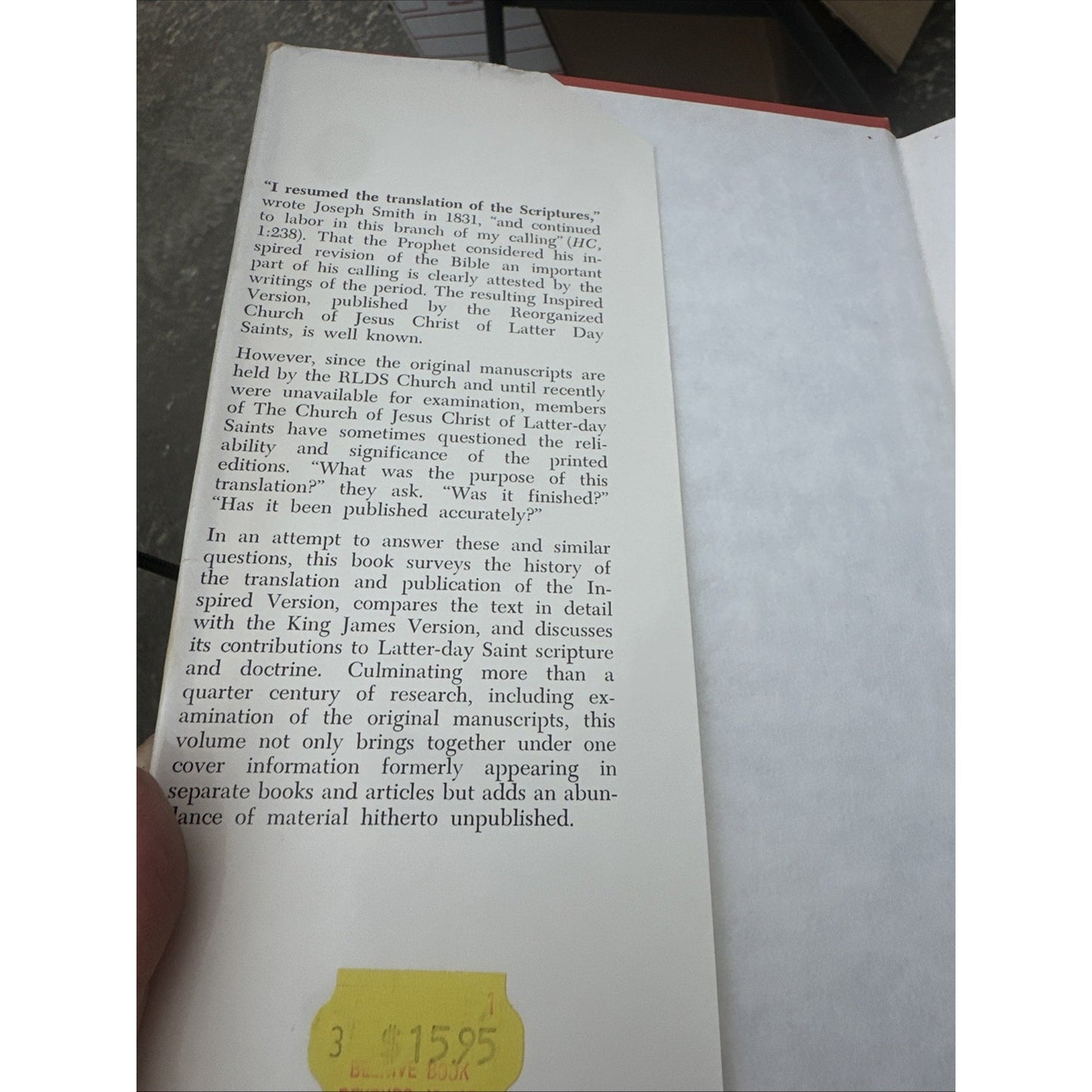 A Plainer Translation Joseph Smith's Translation of the Bible History Commentary