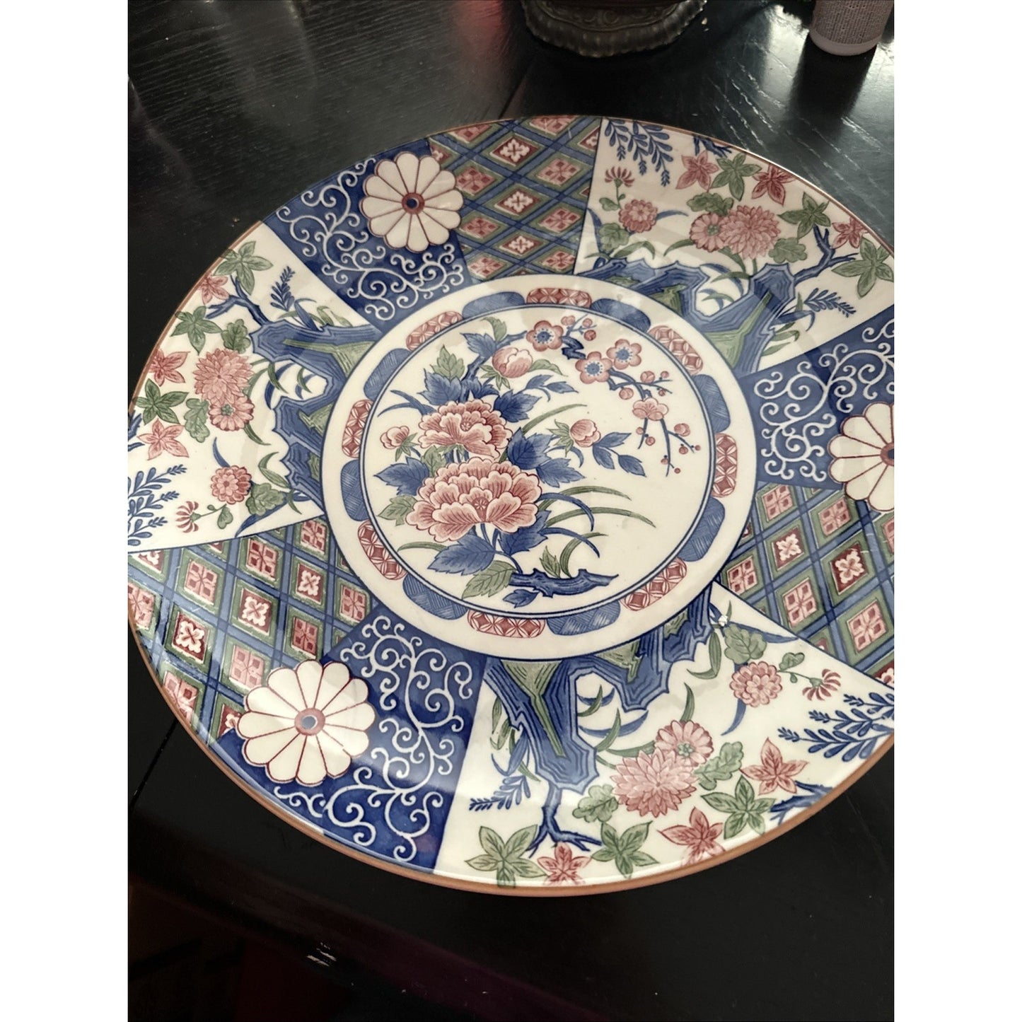 IMARI Arita Antique Japanese porcelain Large Platter 14 Inch
