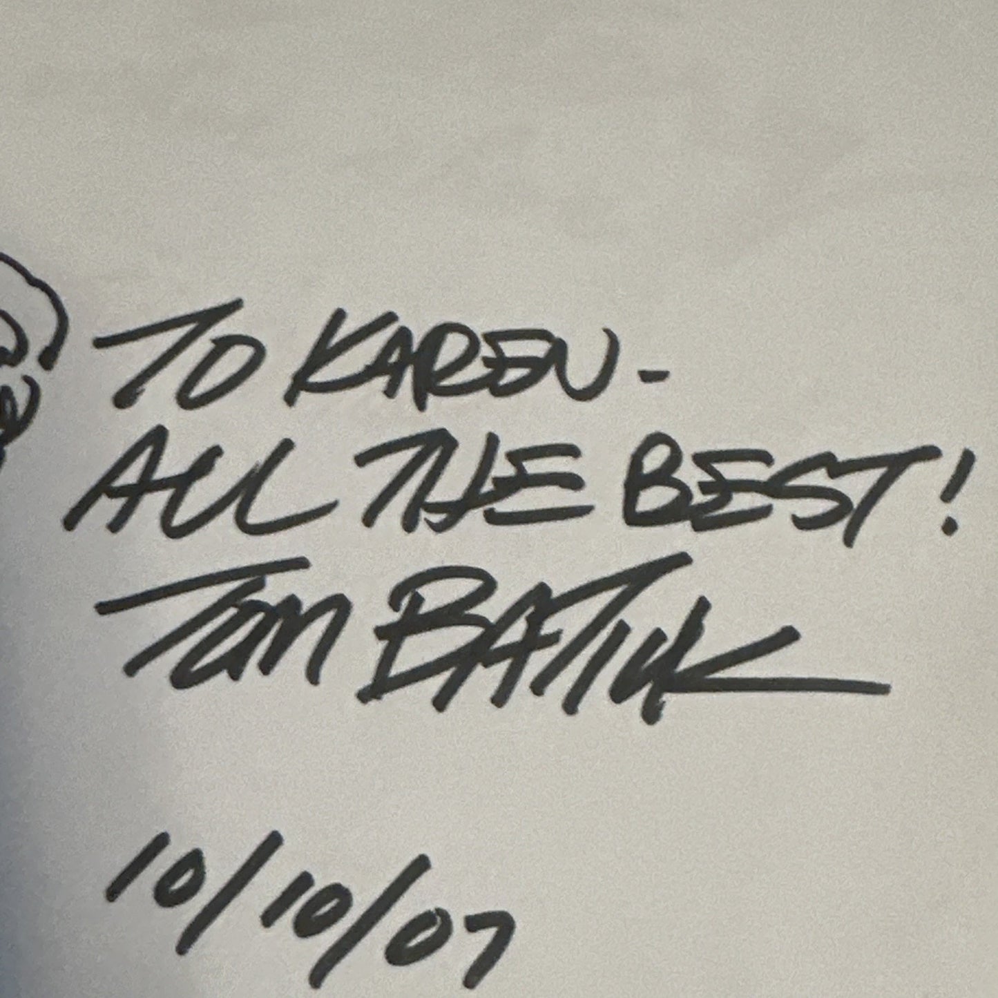Lisa's Story/the other shoe/Tom Batiuk Funky Winkerbean/breast cancer Signed