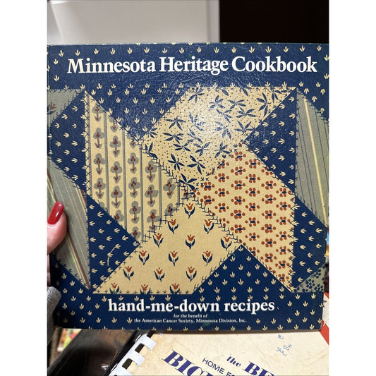 Minnesota Heritage Cookbook 1979 Home cooked meals