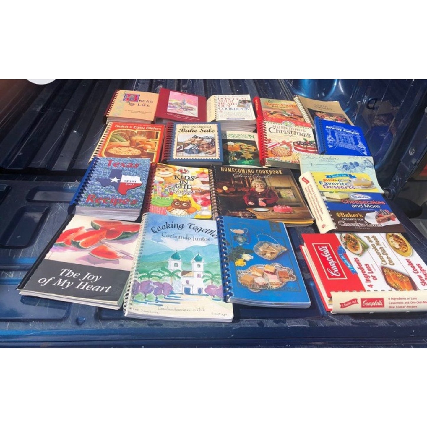 30 Spiral vintage church cookbooks