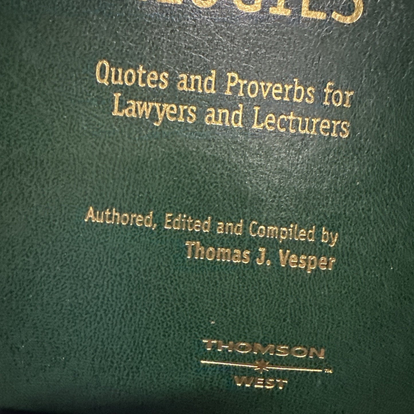 Uncle Anthony's Unabridged Analogies: - Hardcover, by Thomas J. Vesper - Great