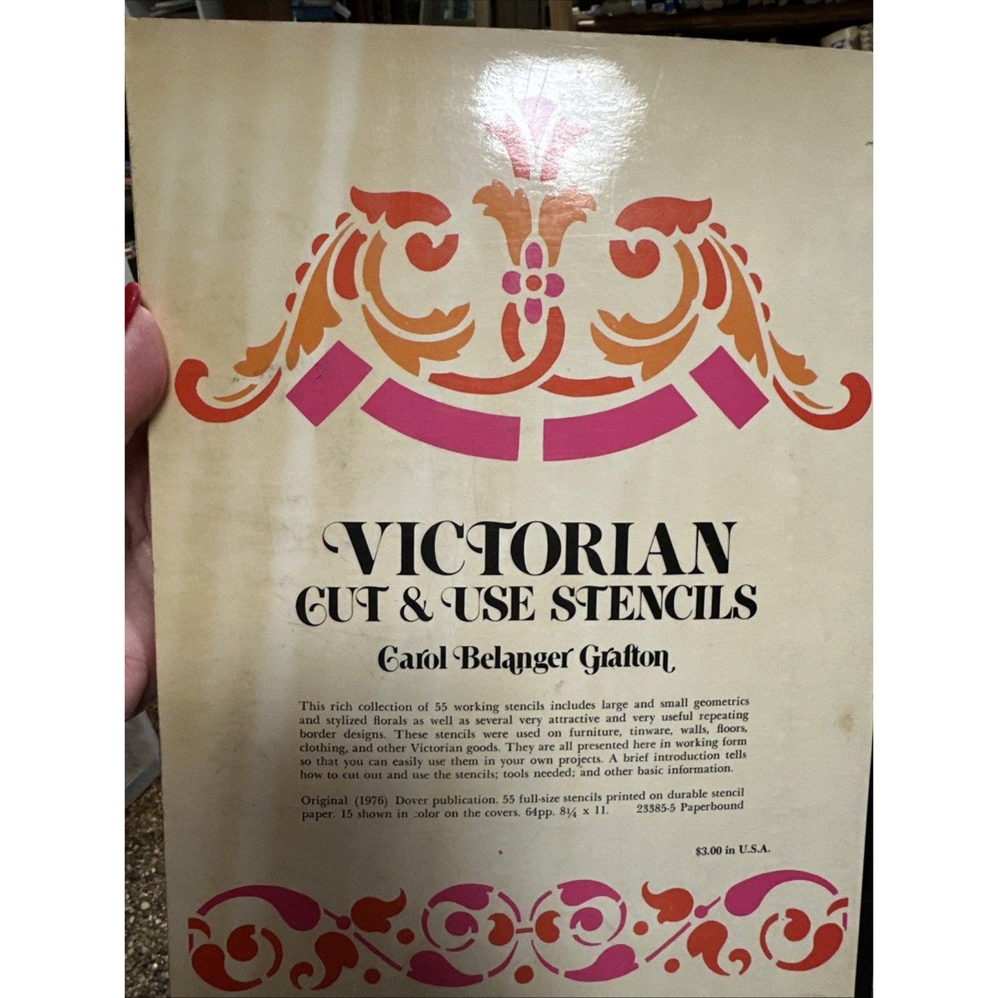 Victorian Cut and Use Stencils : 55-Full-Size Stencils Printed on Durable