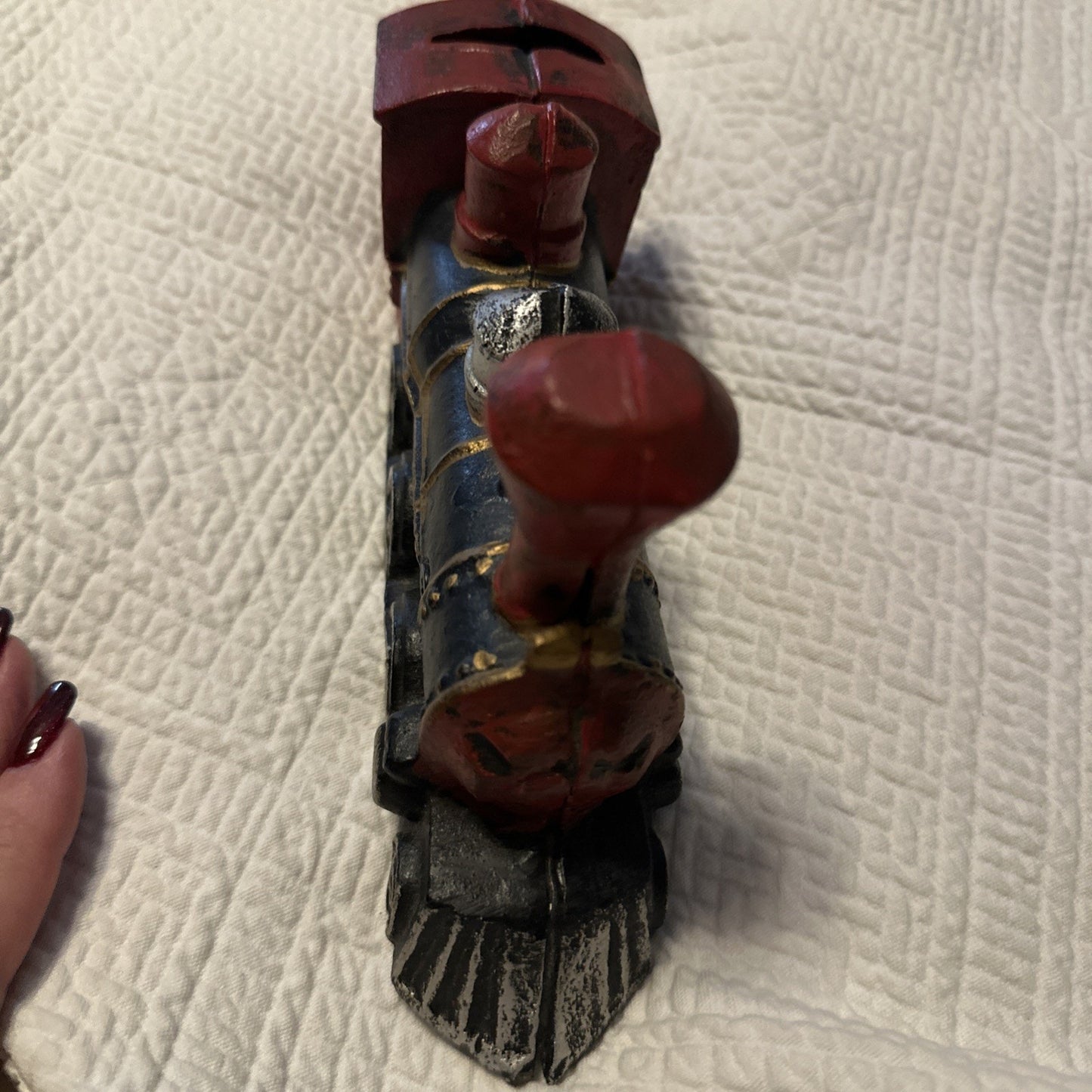 Vintage Cast Iron Locomotive Train