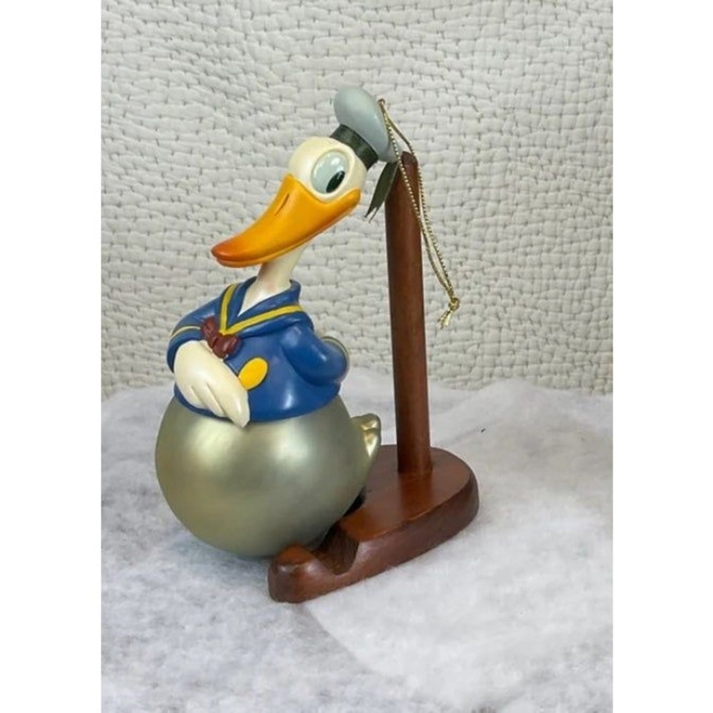 Happy birthday Donald Duck 70th blown glass and resin limited edition ornament.