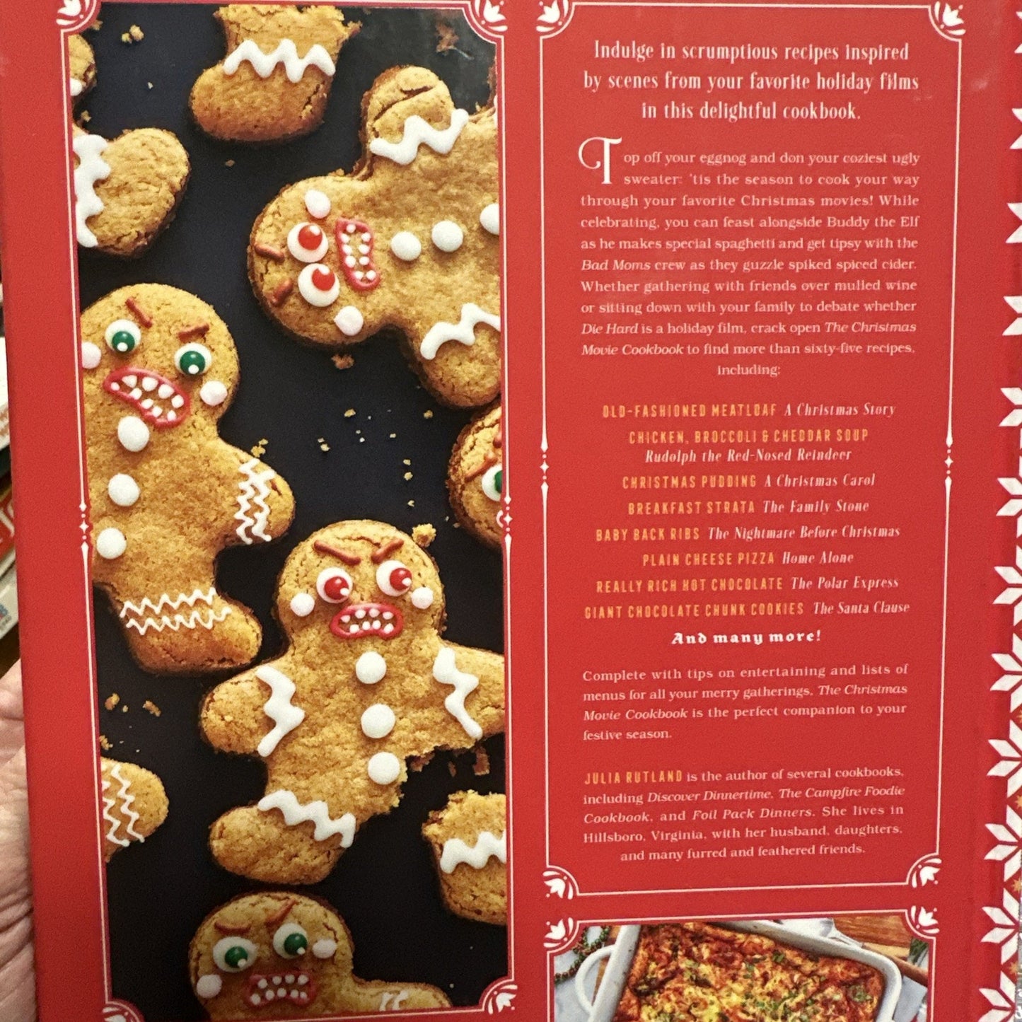 The Christmas Movie Cookbook: Recipe..., Rutland, Julia