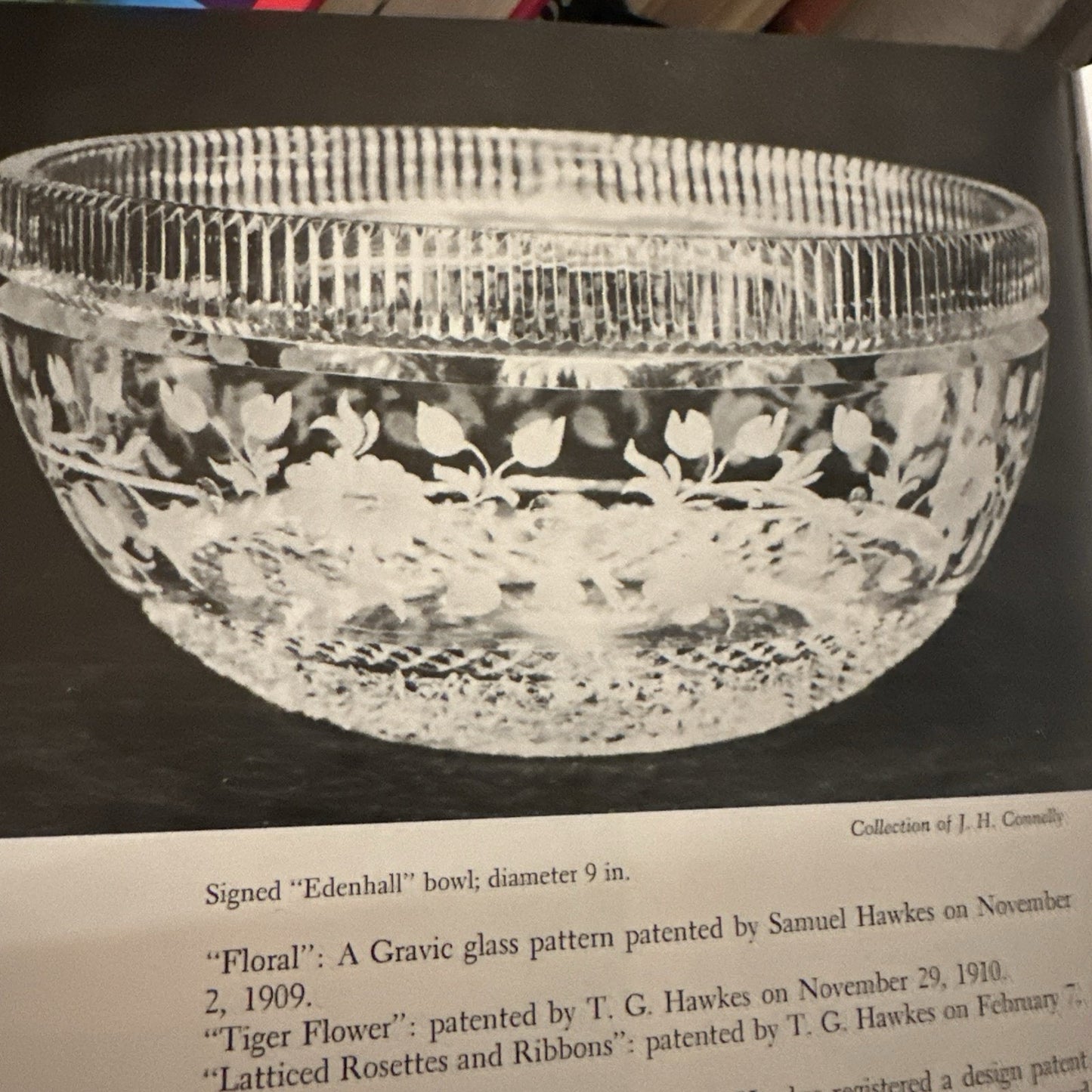 American Cut and Engraved Glass Book Albert Christian Revi HC DJ