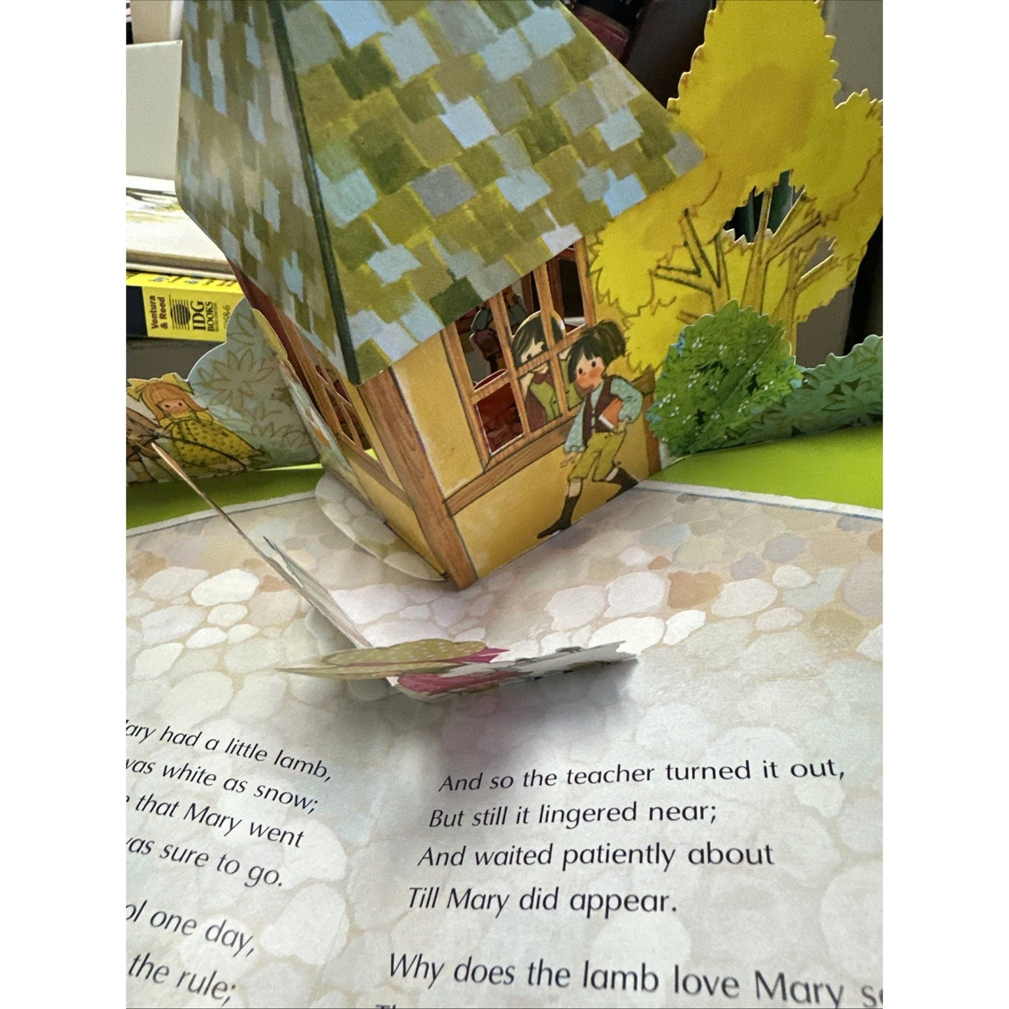 Vintage Hallmark Mother Goose Pop-Up Childrens Book Hardcover w/ Dust Jacket HTF