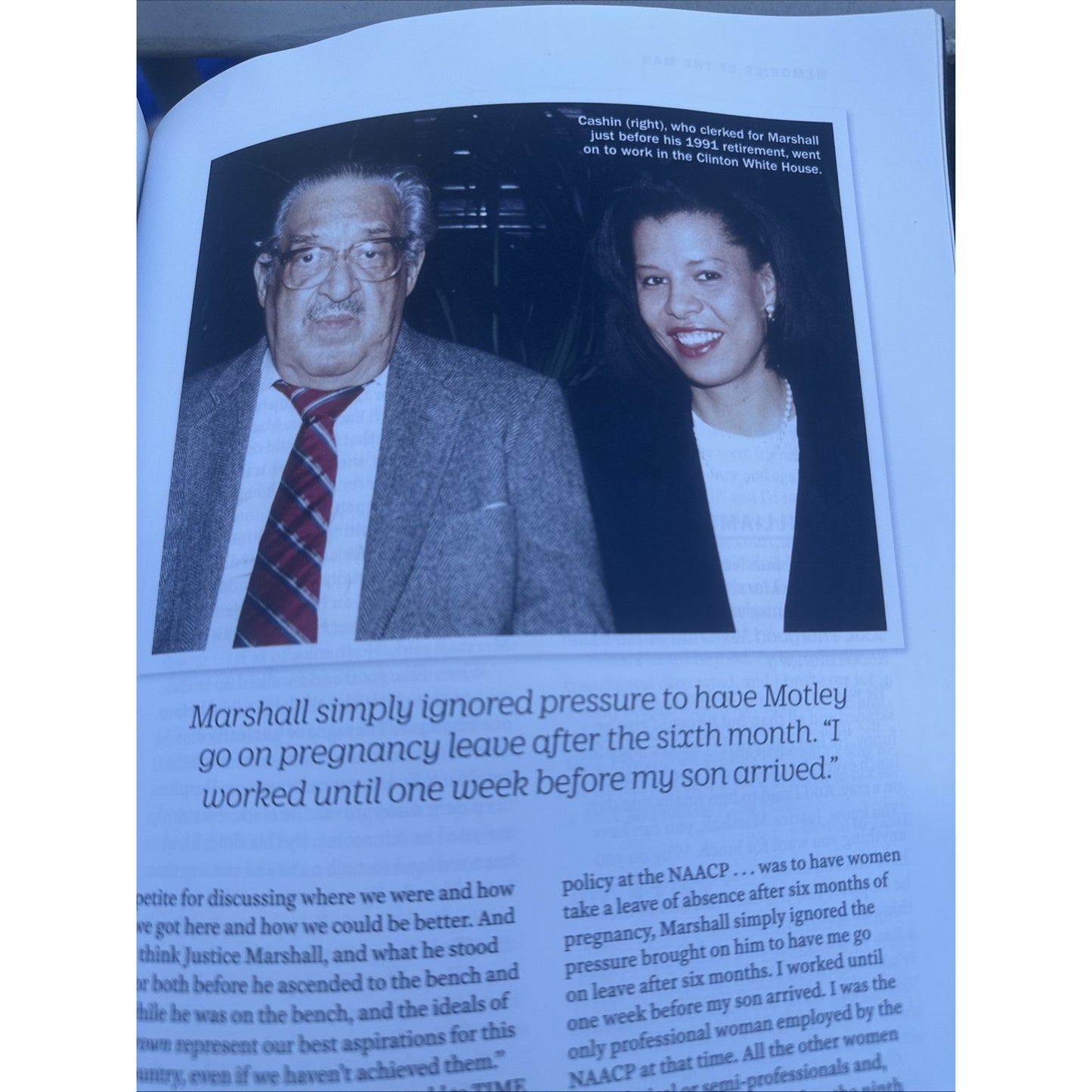 Time Magazine Thurgood Marshall Special EditionBack Issue Jan 2018 History