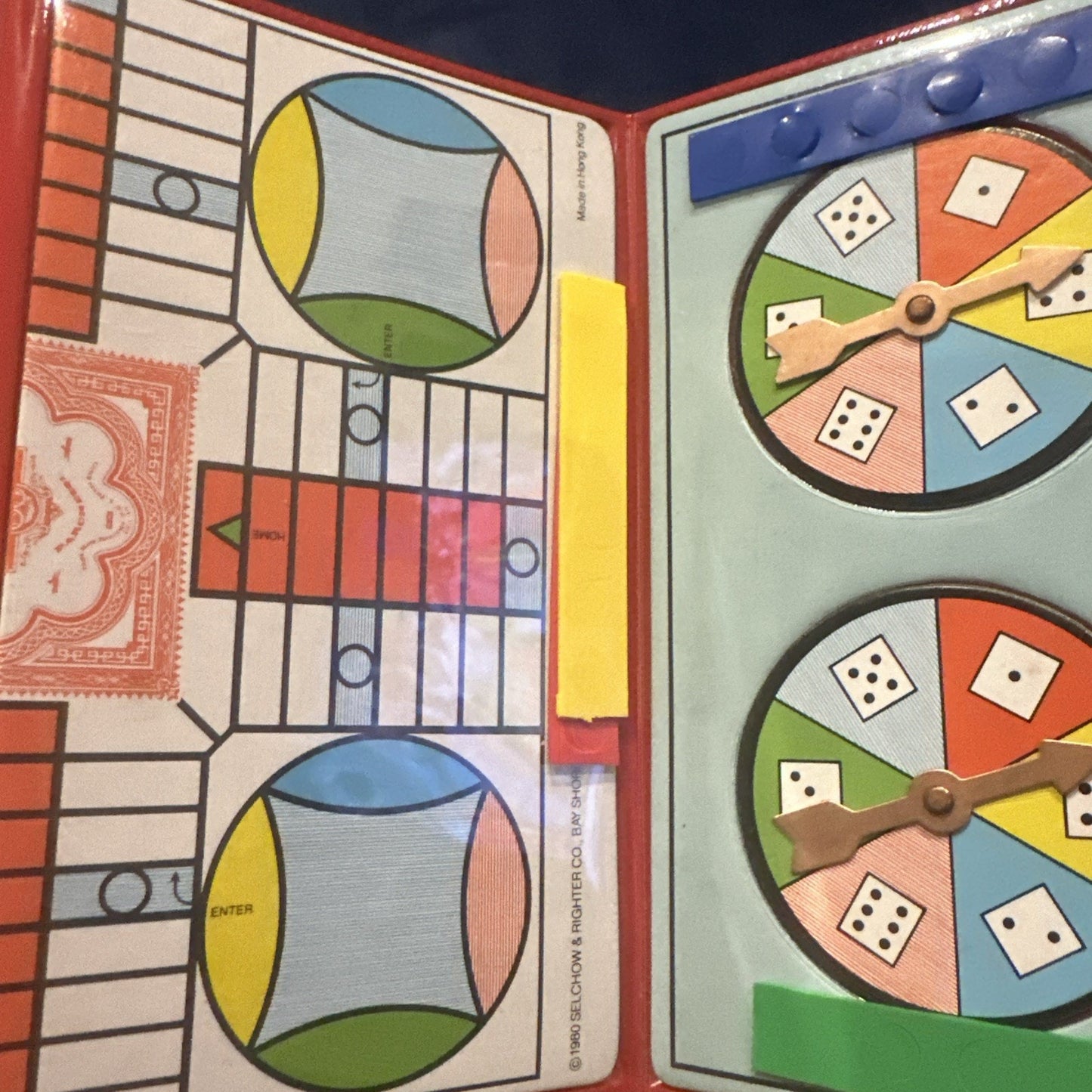 Selchow & Righter Parcheesi Pocket Edition 1980 New Vintage