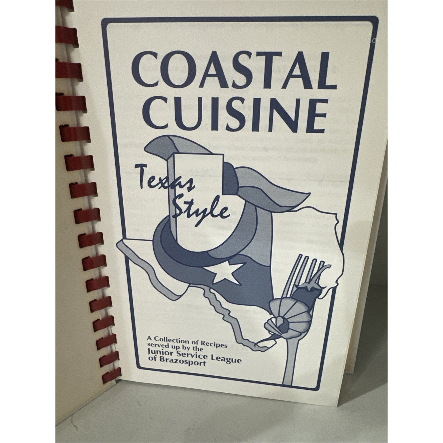 Coastal Cuisine Hardcover J S L of Brazosport