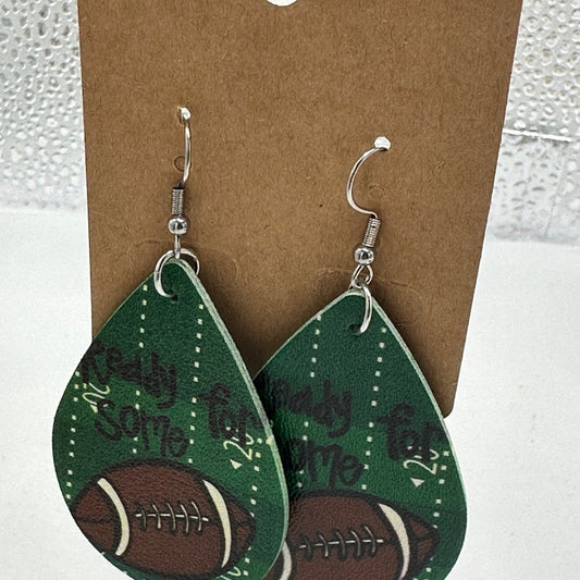 Ready for some Football dangle Earrings