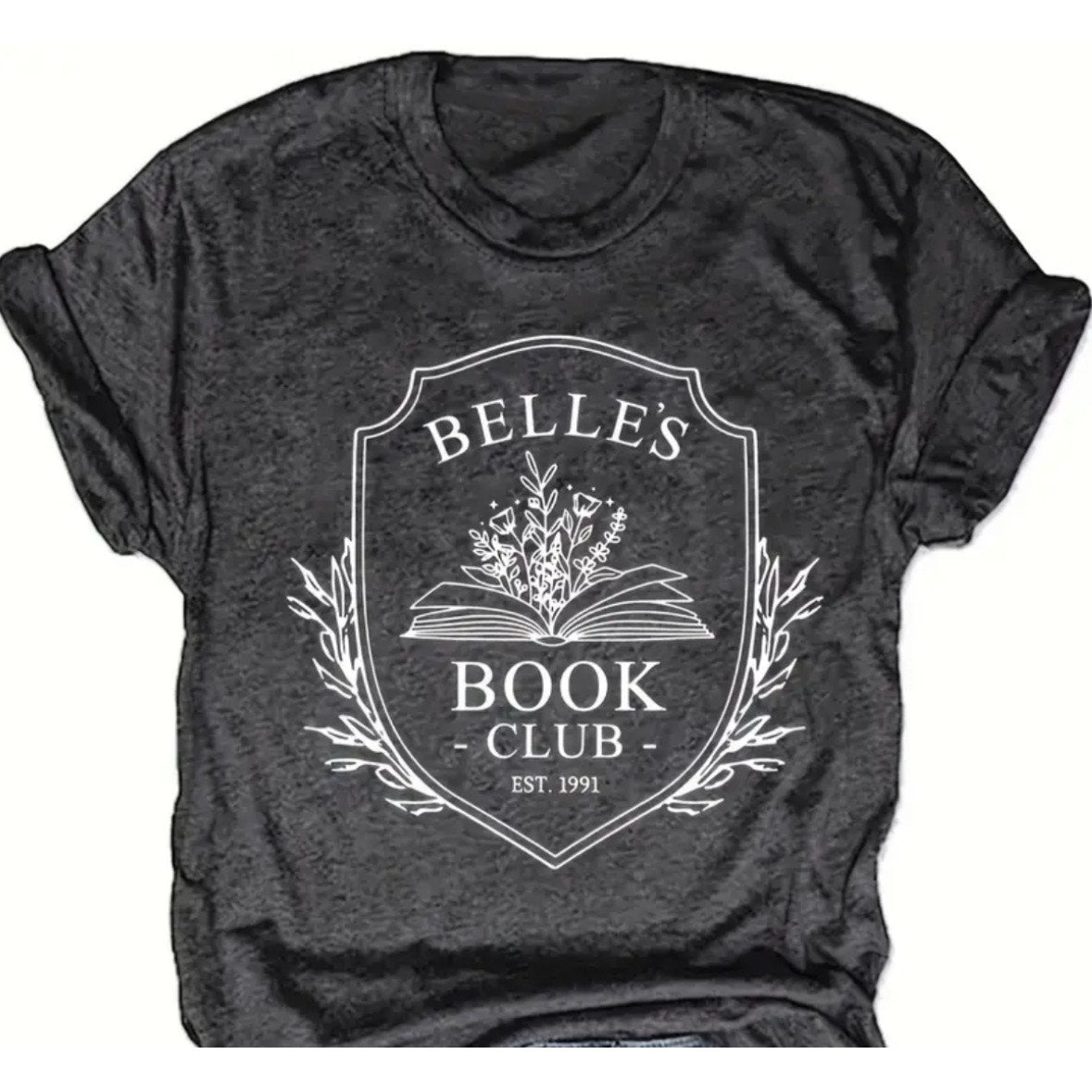 Belle’s Book Club Est 1991 XL Tshirt