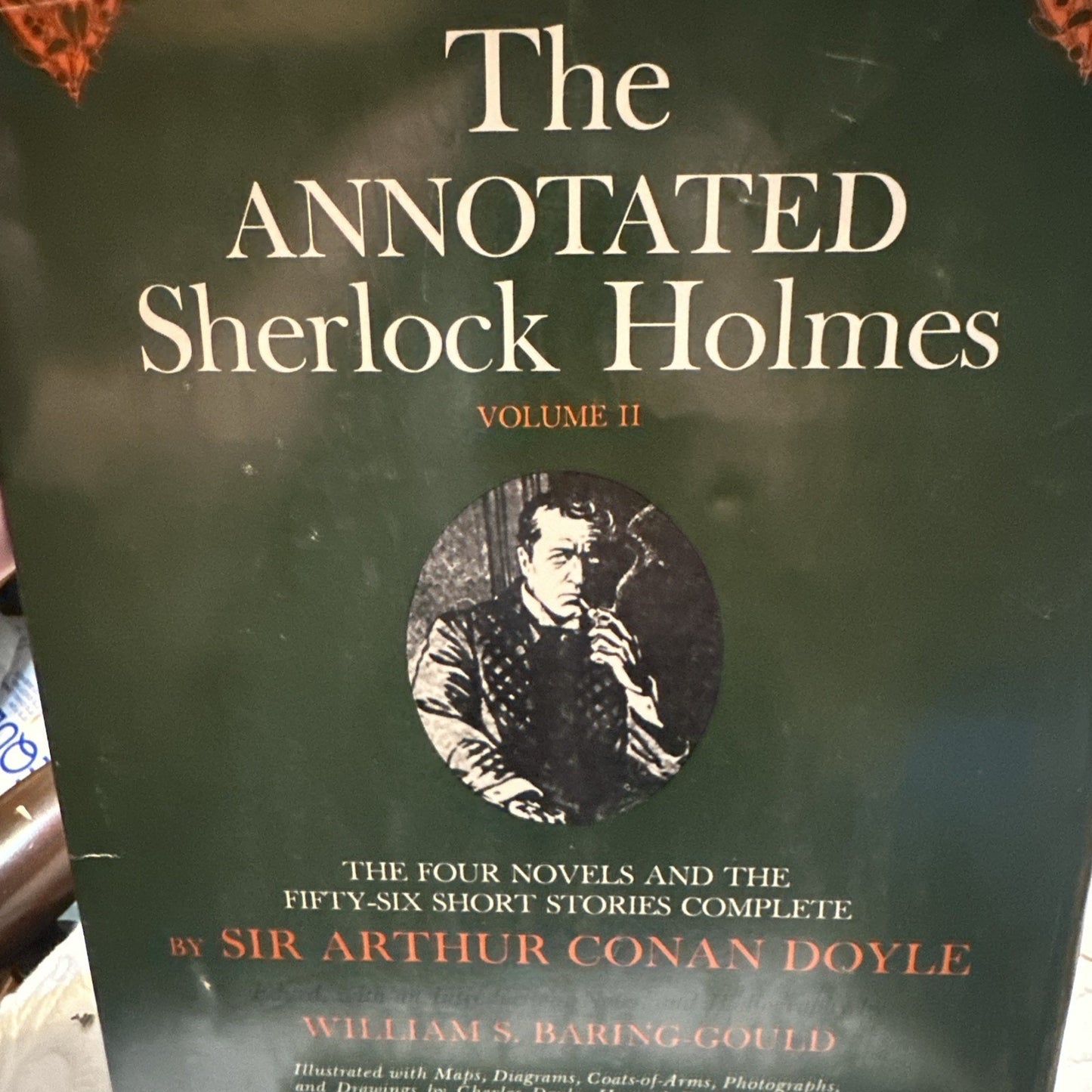 VTG 1967 2ND ED THE ANNOTATED SHERLOCK HOLMES VOL. 1/2 by SIR ARTHUR CONAN DOYLE