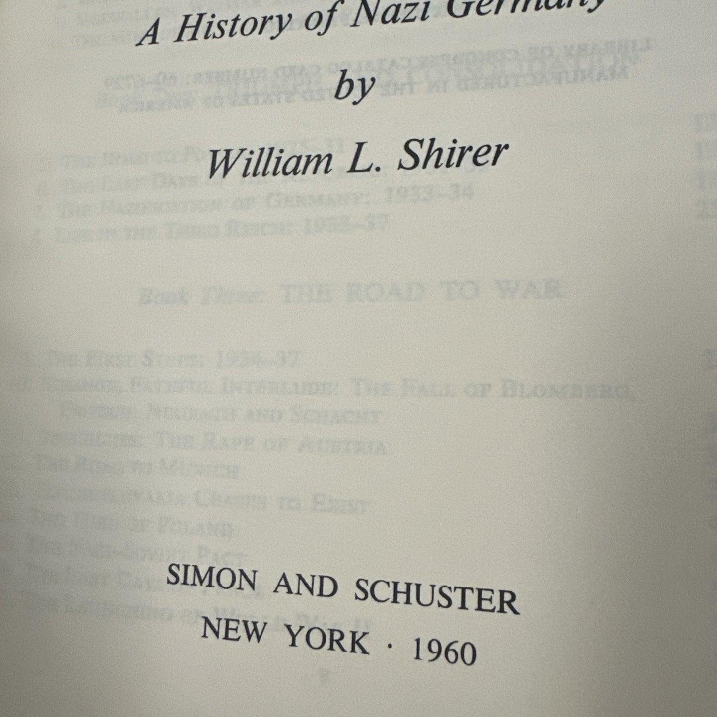 VINTAGE The Rise and Fall of the Third Reich: A History Nazi Germany