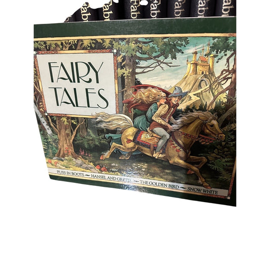 Fairy Tales Paperback Book - Puss In Boots Hansel & Gretel The Golden Bird Snow