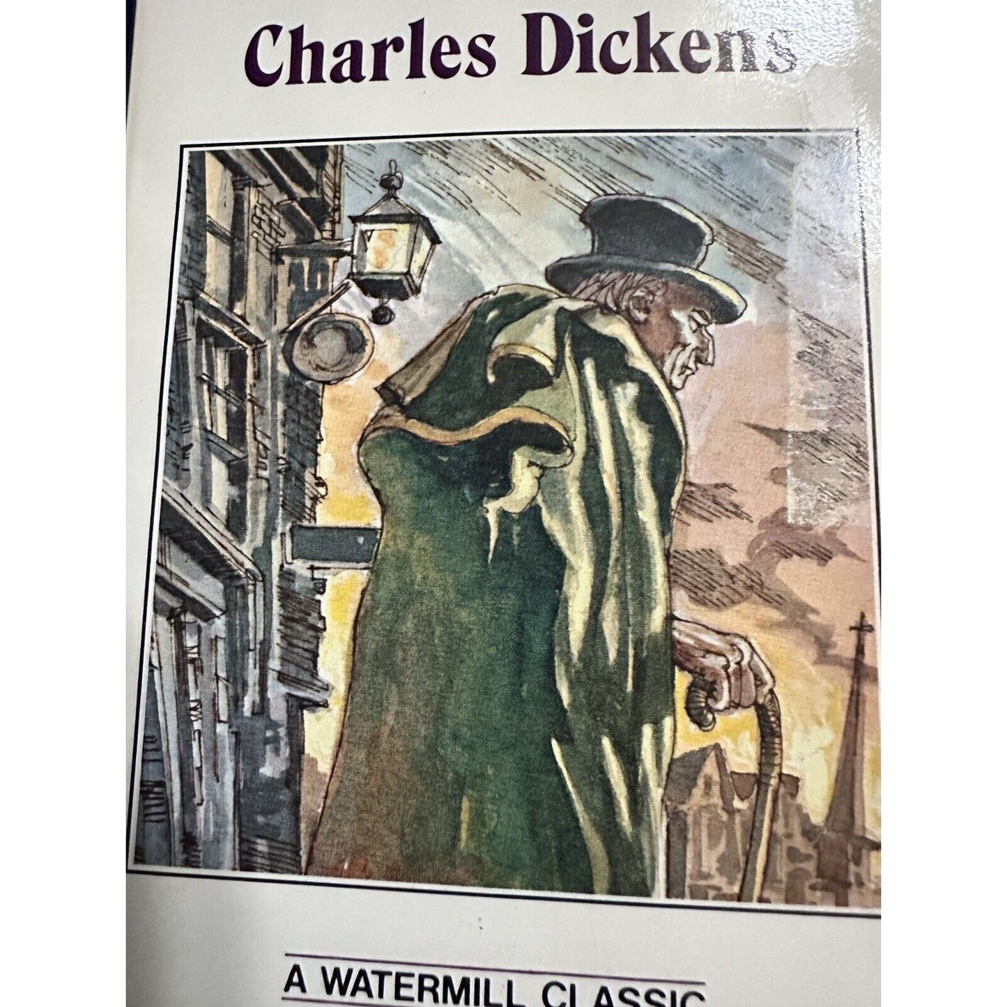A Christmas Carol- Charles Dickens Vintage 1980 Watermill Classic paperback Rw