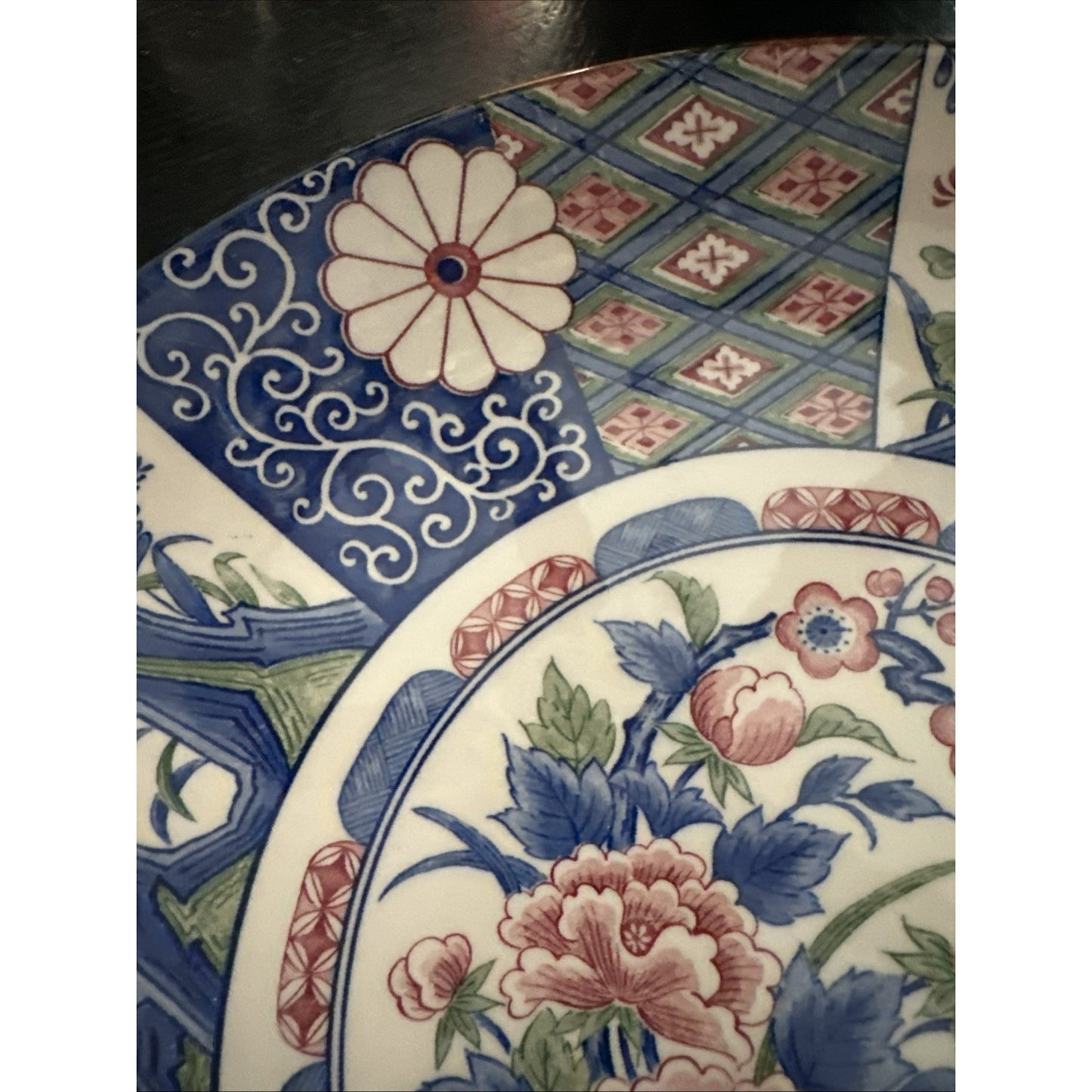 IMARI Arita Antique Japanese porcelain Large Platter 14 Inch