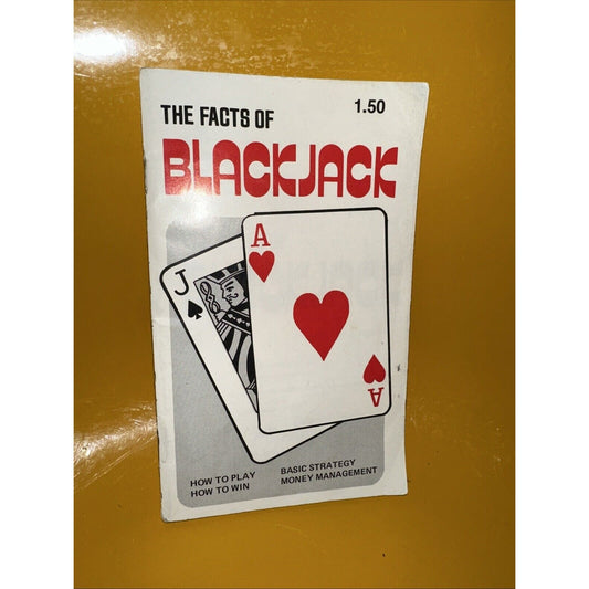 The Facts of Blackjack Walter I. Nolan 1976 Paperback, Gambler's Book Club