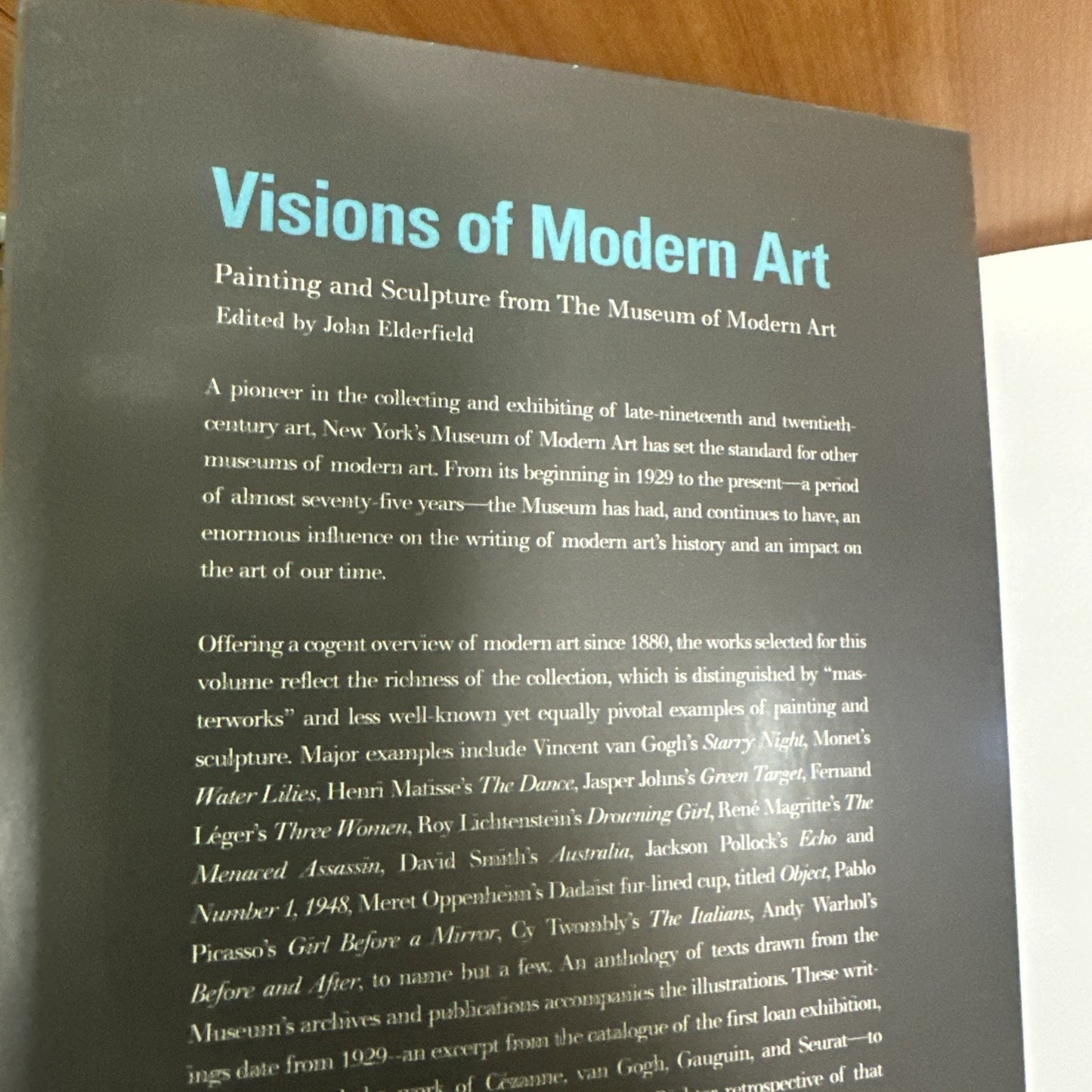 Visions of Modern Art : Painting and Sculpture from the Museum of