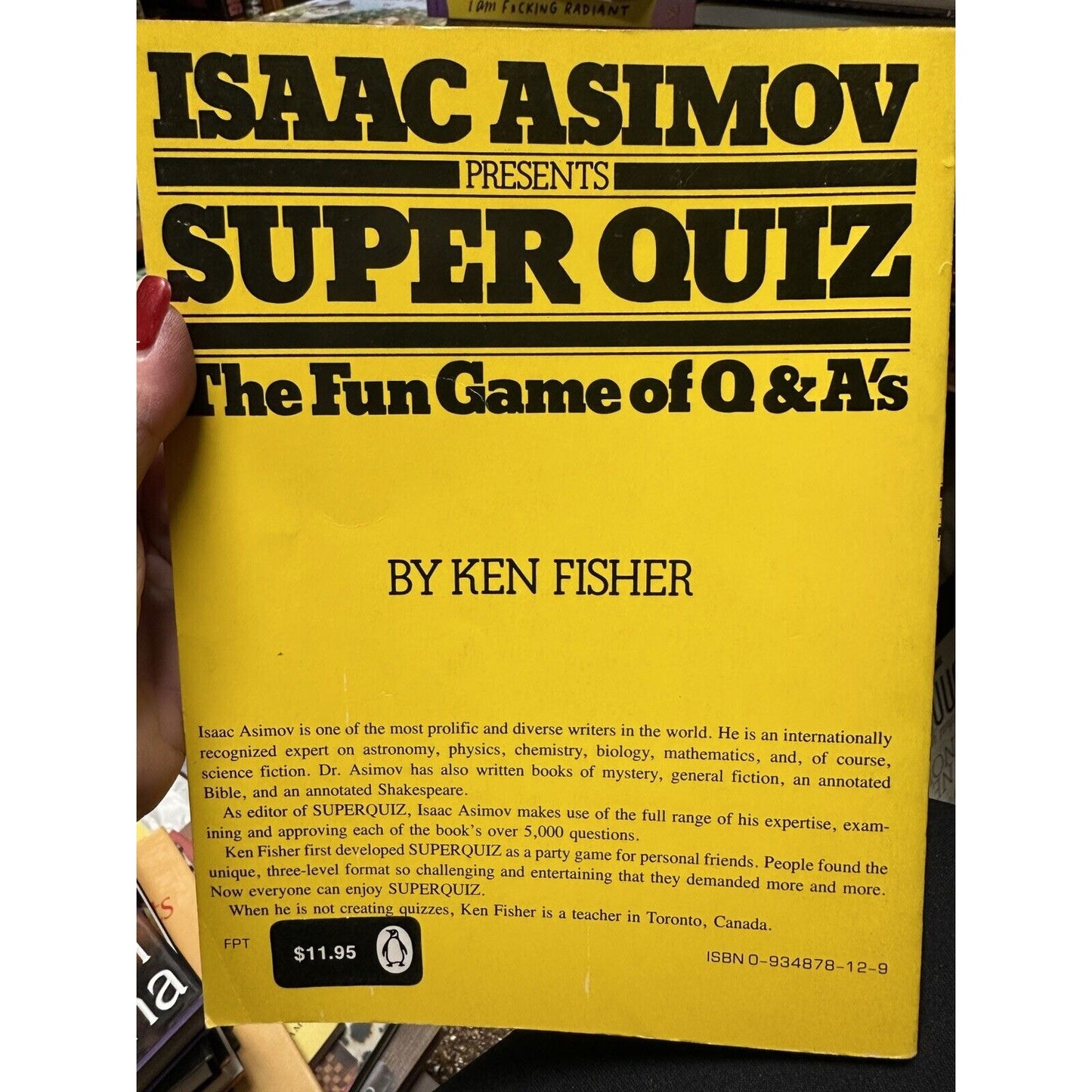 Isaac Asimov Presents Super Quiz