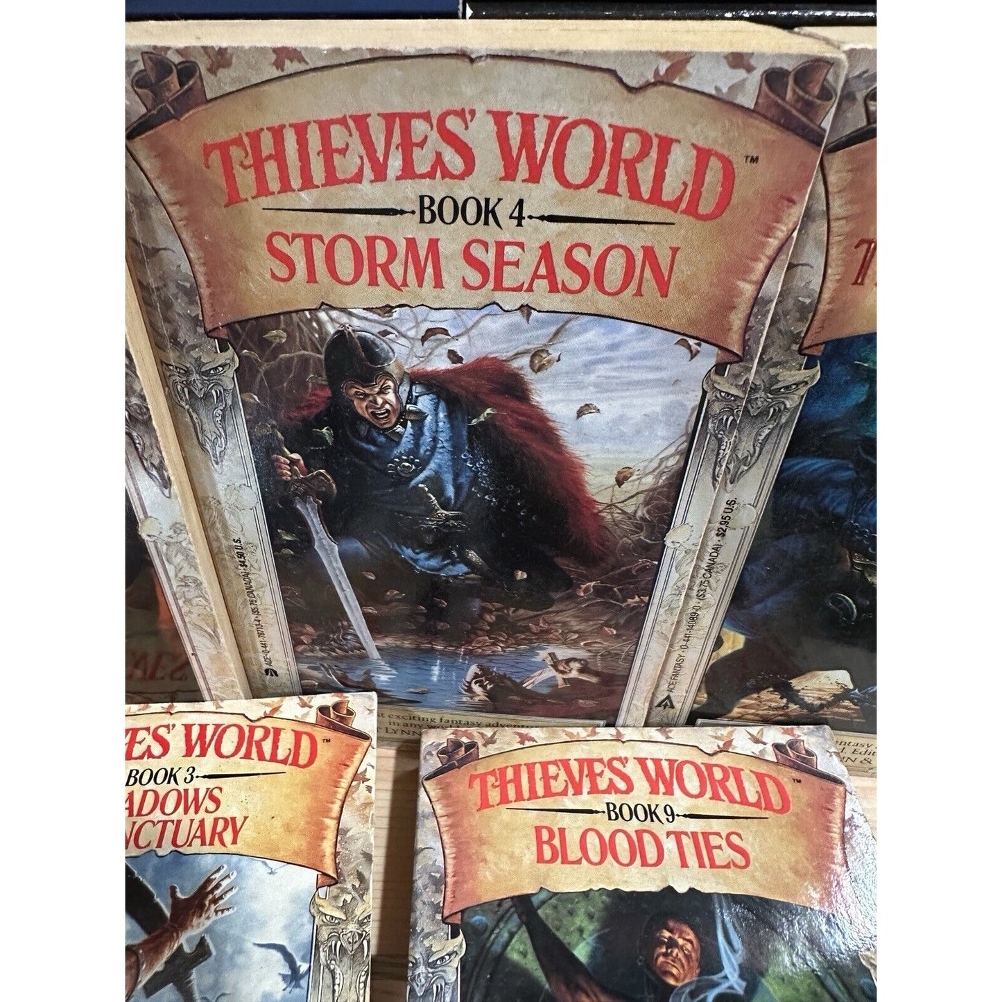Thieves' World Fantasy Lot of 5 Paperback by Robert Asprin