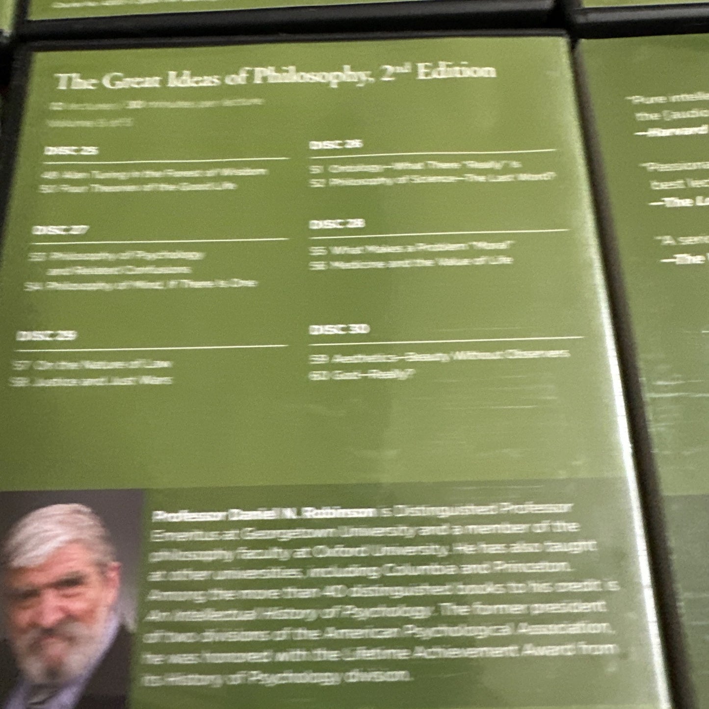 Great Courses Great Ideas of Philosophy 2nd Ed. Volumes 1-5, 30 CDs + Guidebook