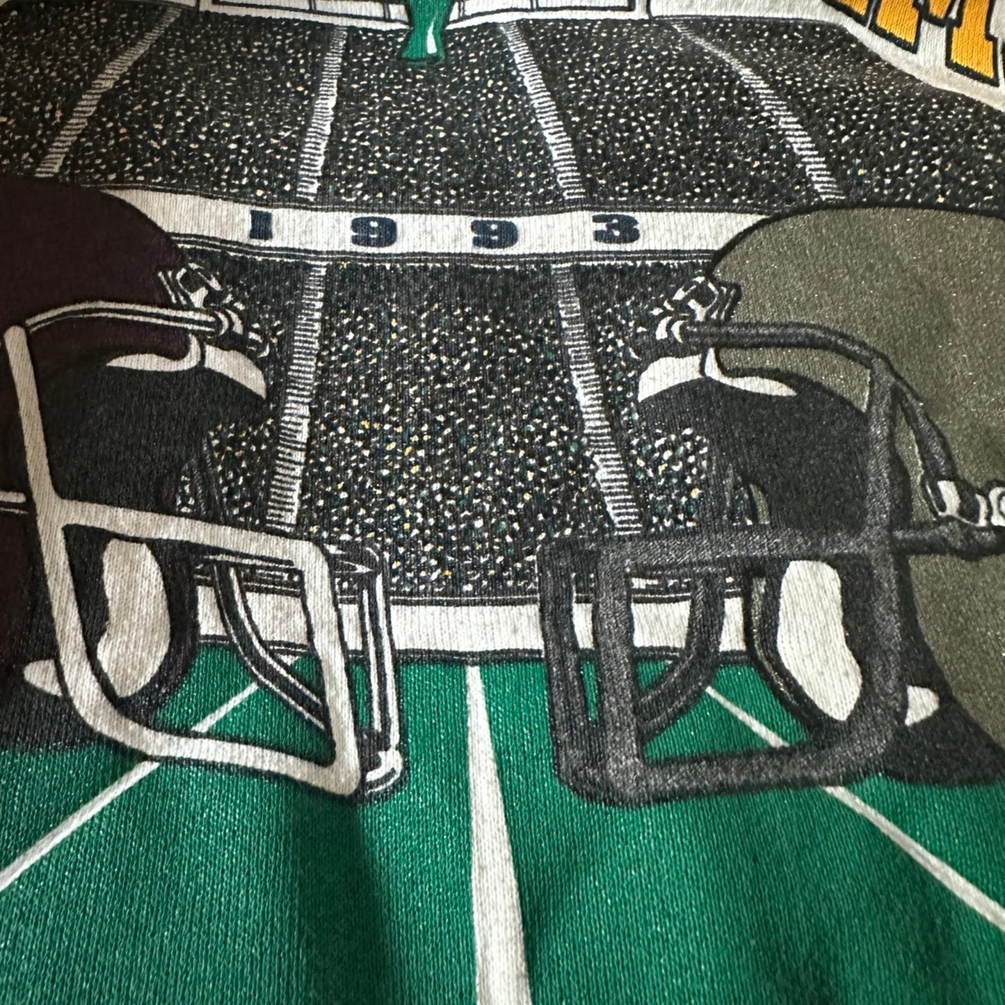VTG 1993 Texas A&M vs Notre Dame Cotton Bowl Sweatshirt L