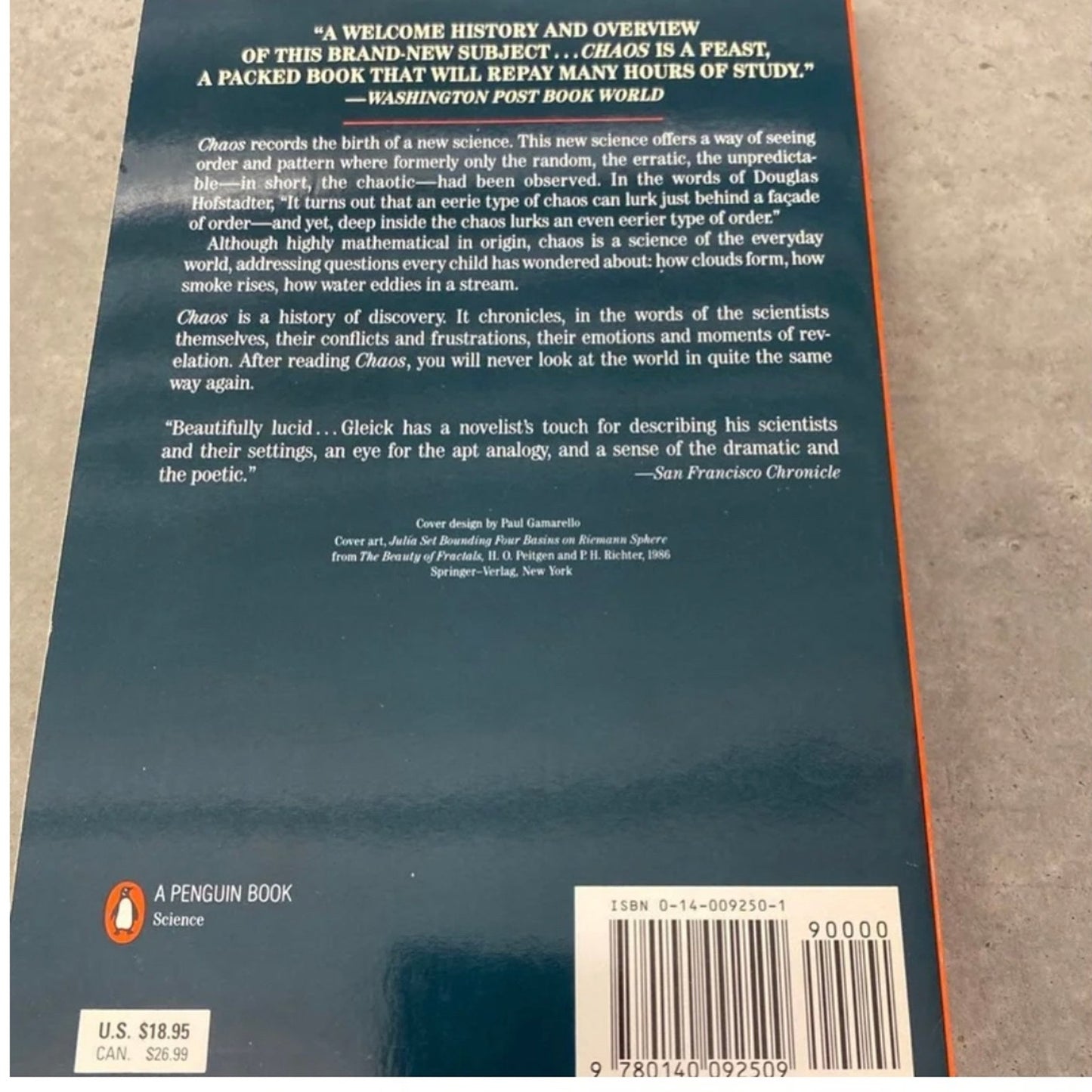 Chaos by James Gleck best seller
