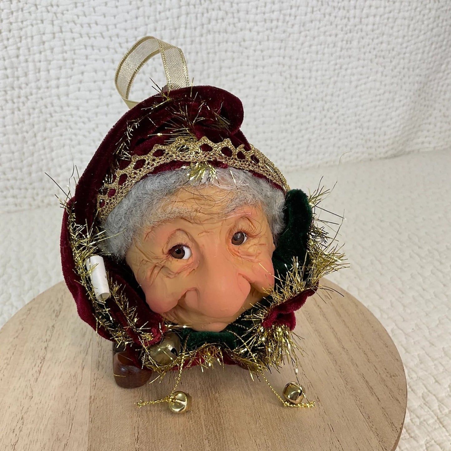 Vintage Kurt S. Adler Christmas Elder Elf’s Giggles & Snickers