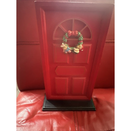 Vintage House of Lloyd Christmas Around The World Holiday Red Door Photo Album