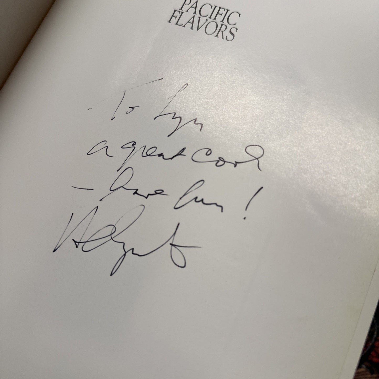 Pacific Flavors: Thai... photos by Teri Sandison text by Hugh Carpenter Signed