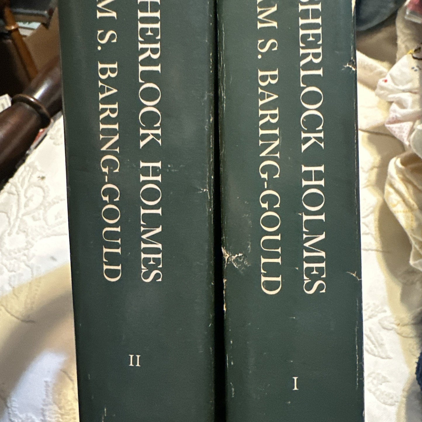 VTG 1967 2ND ED THE ANNOTATED SHERLOCK HOLMES VOL. 1/2 by SIR ARTHUR CONAN DOYLE