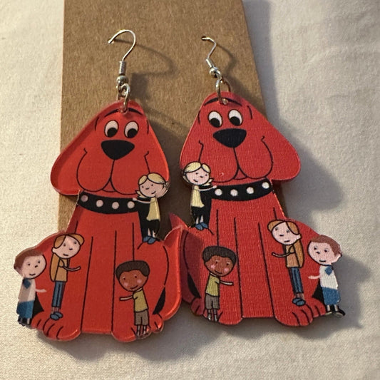 5 different Earrings teacher fun cute
