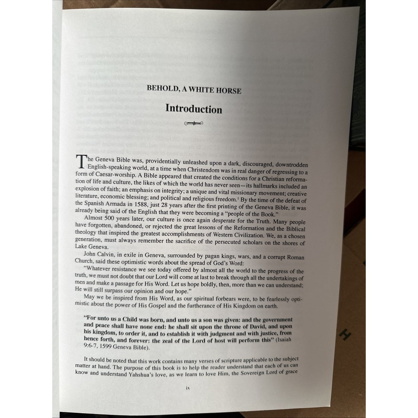 Behold a White Horse, Paperback by Wheeler, Cisco, Spiritual.
